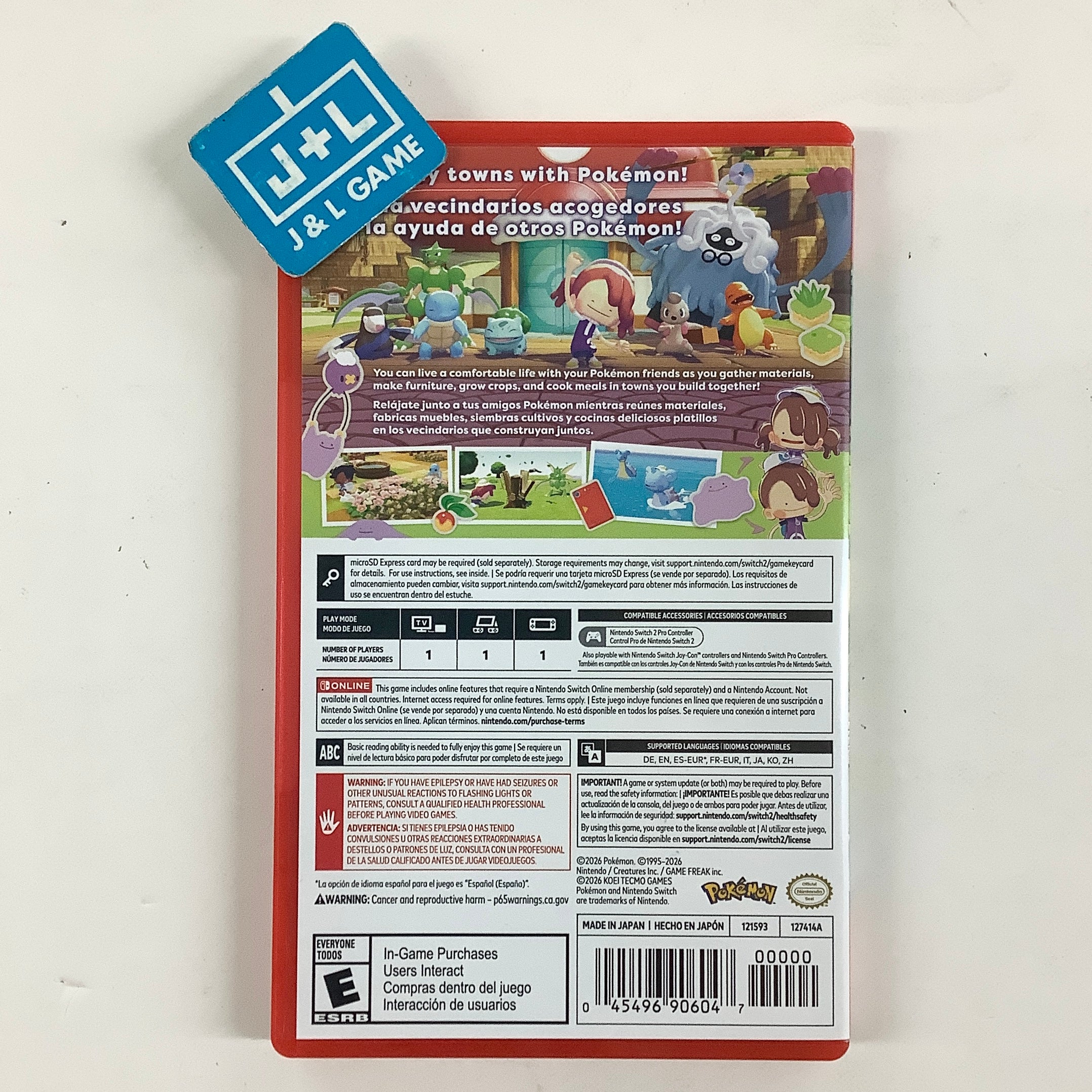 Pokemon Pokopia - (NS2) Nintendo Switch 2  [Pre-Owned]
