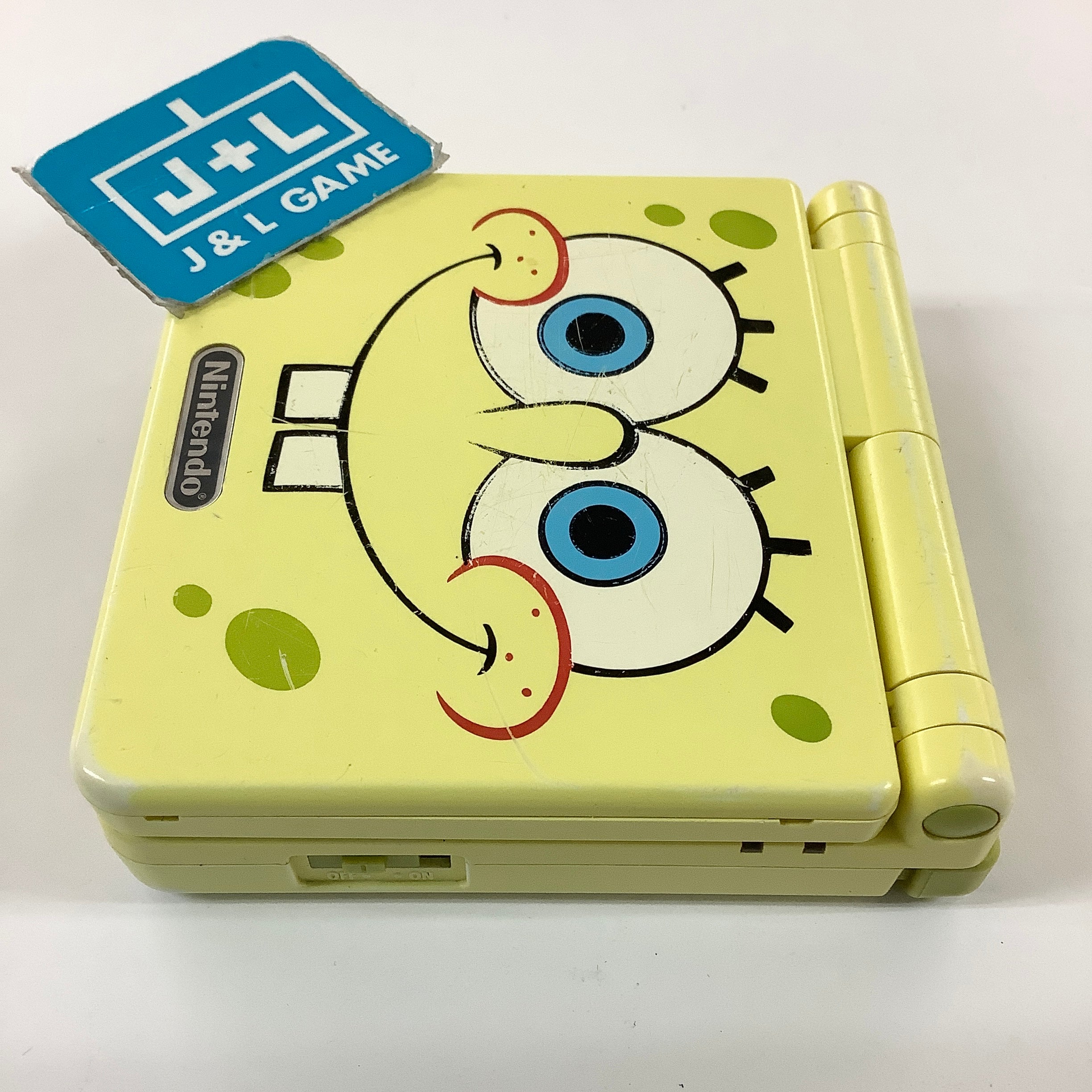 Nintendo Game Boy Advance SP Console AGS - 101 (SpongeBob SquarePants) - (GBA) Game Boy Advance SP [Pre-Owned]
