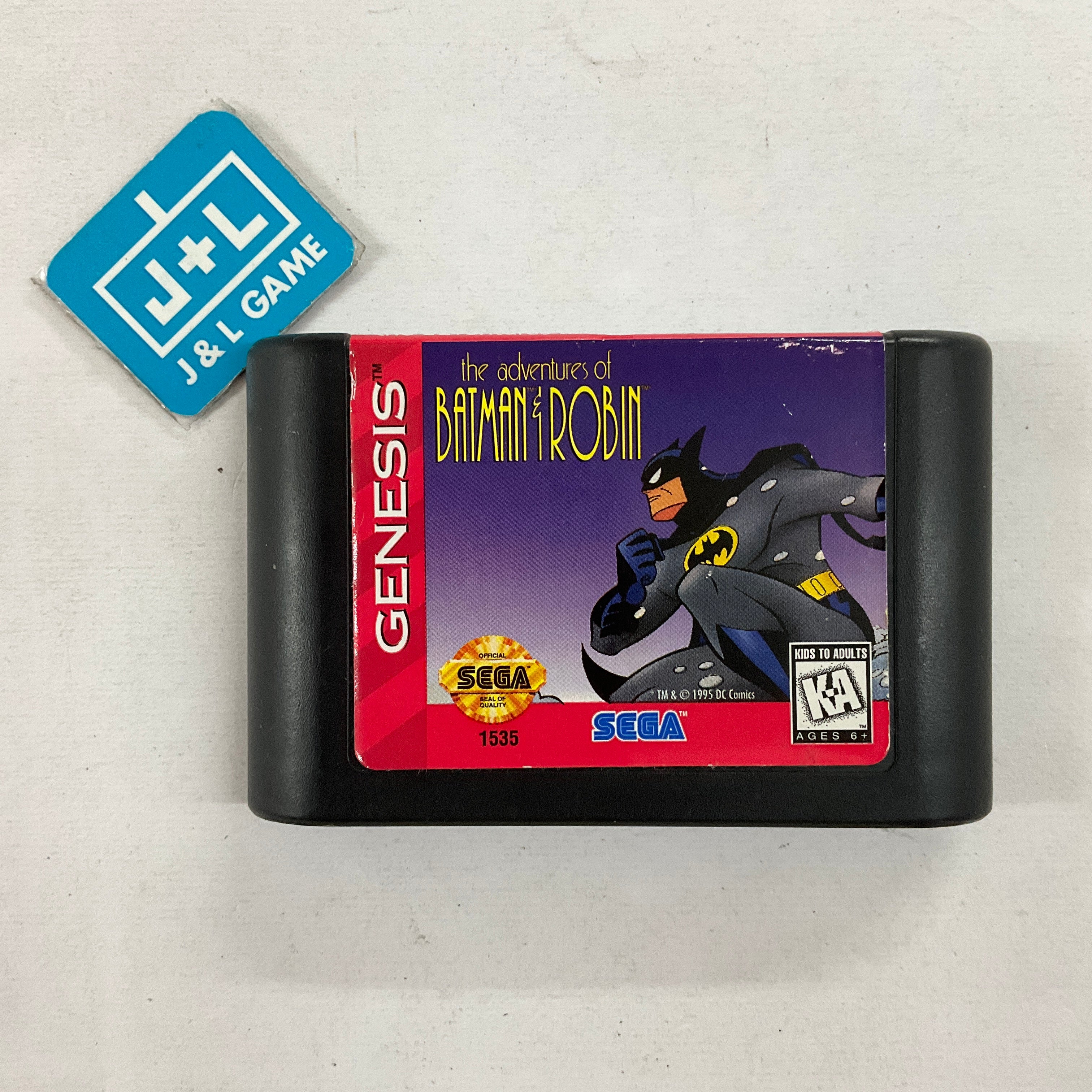 The Adventures of Batman & Robin - (SG) Sega Genesis [Pre-Owned] Video Games SEGA