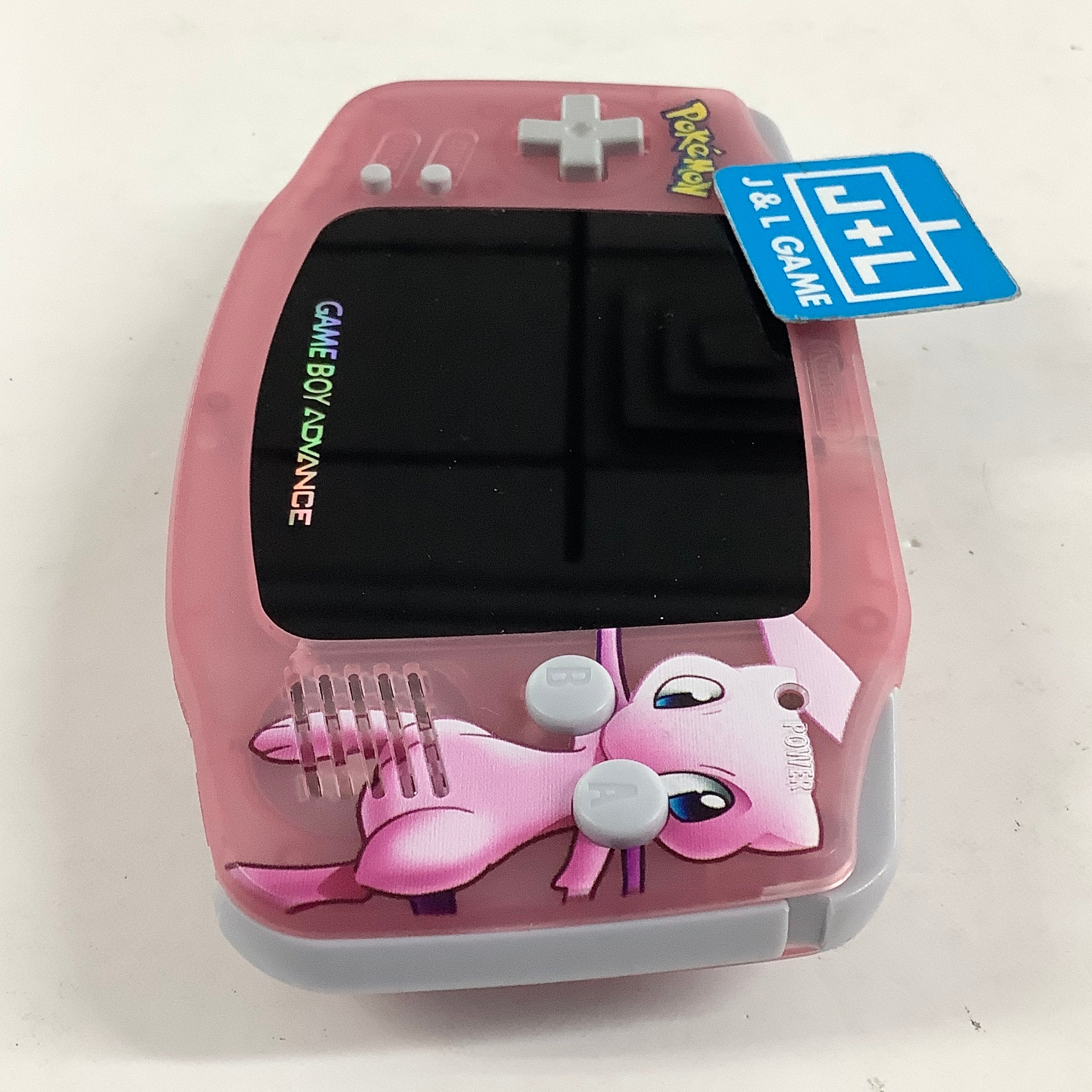 Nintendo Game Boy Advance Console (Clear Pink Custom with Backlight) - (GBA) Game Boy Advance [Pre-Owned] Consoles Nintendo