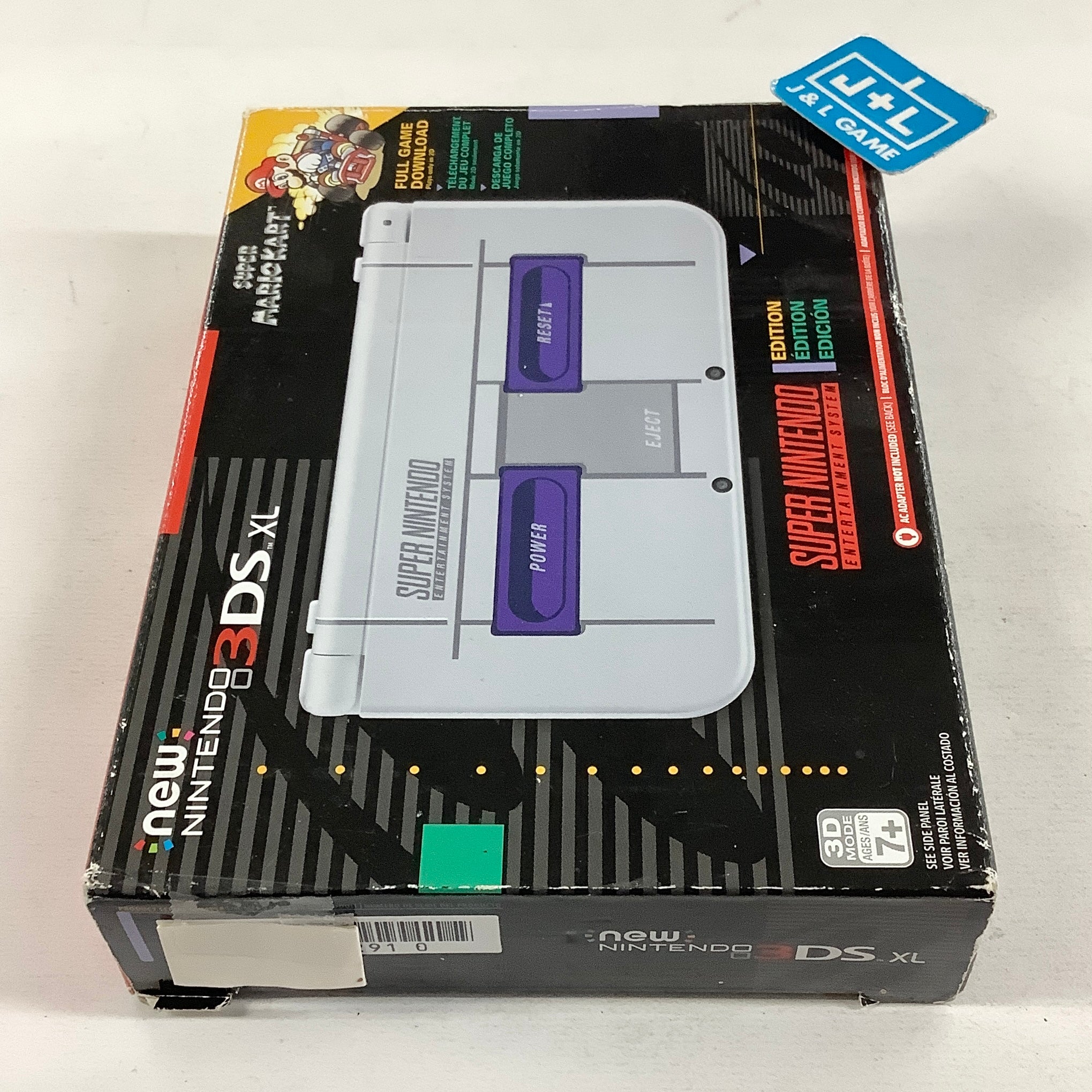 New Nintendo 3DS XL Console (Super NES Edition) - Nintendo 3DS [Pre-Owned] Consoles Nintendo