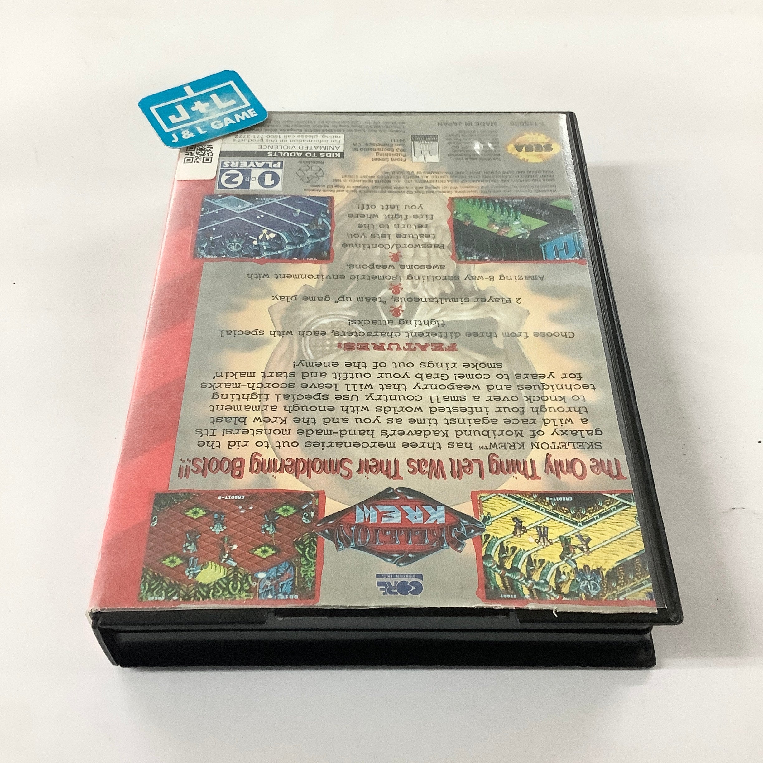 Skeleton Krew - (SG) SEGA Genesis [Pre-Owned] Video Games Core Design Ltd.   