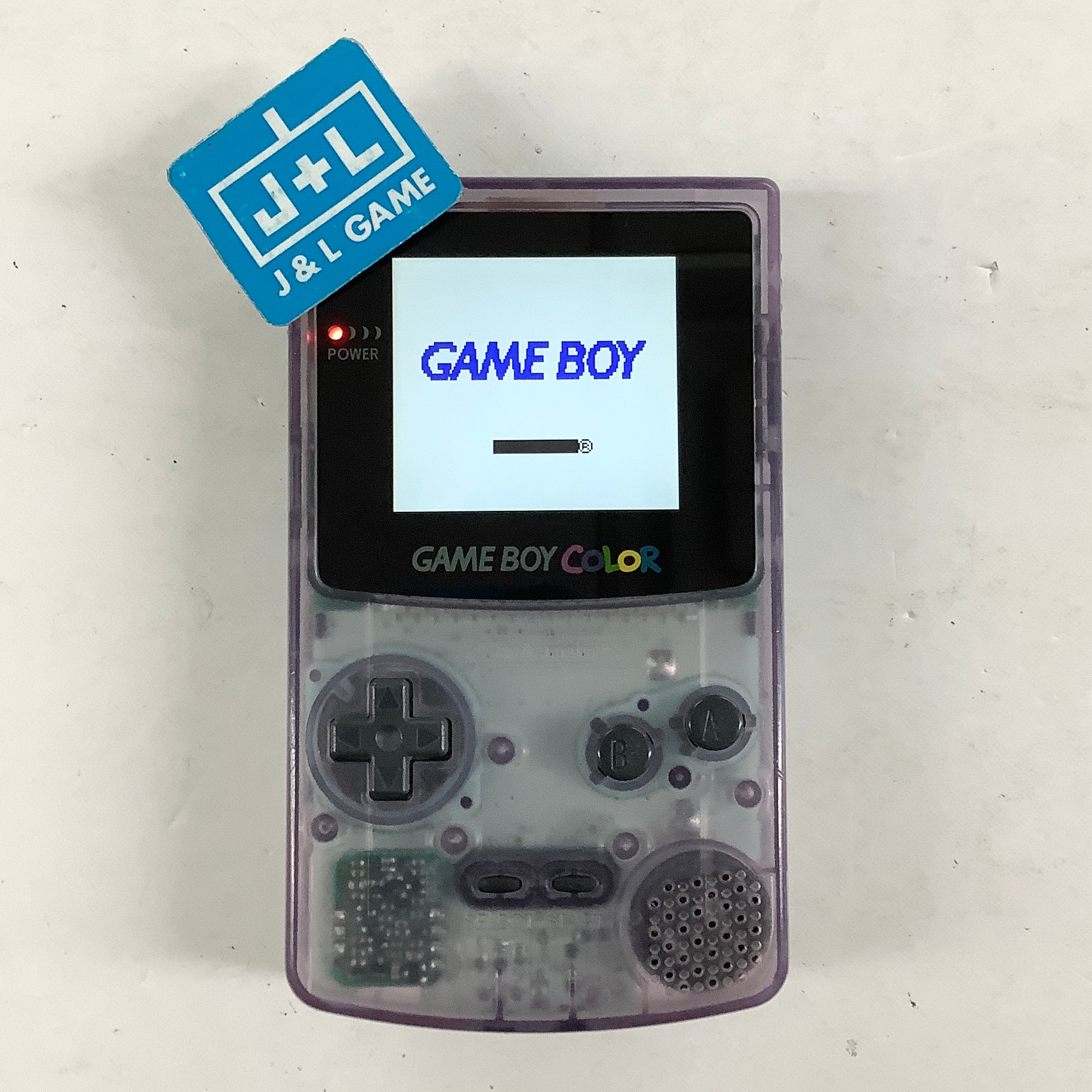 Nintendo Game Boy Color Console (Atomic Purple With Backlight) - (GBC) Game Boy Color [Pre-Owned] Consoles Nintendo
