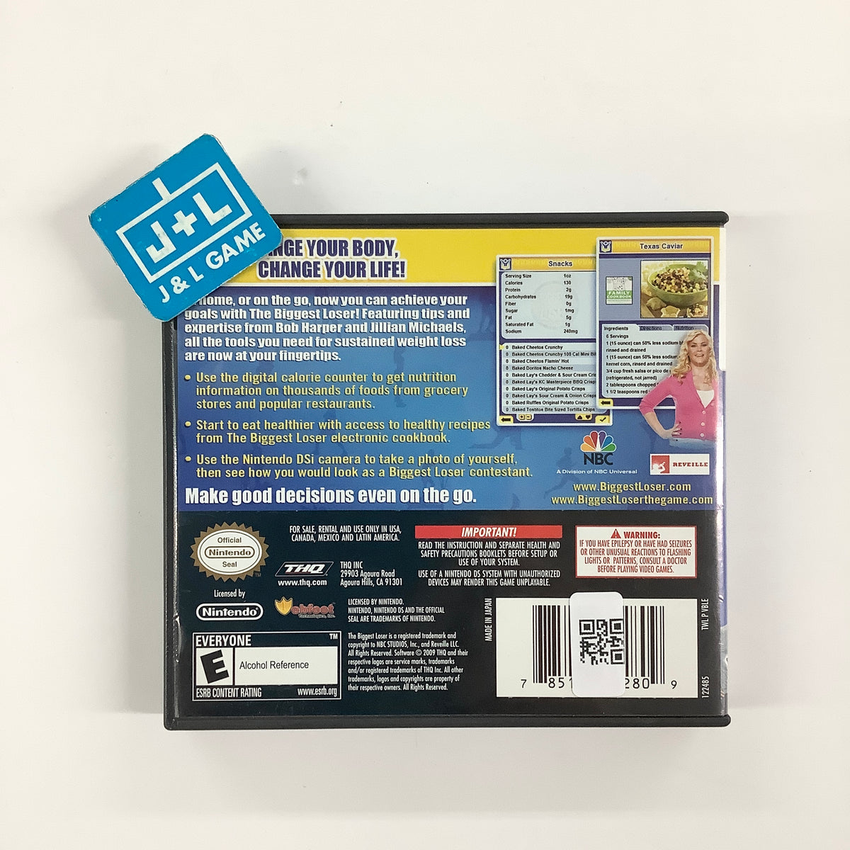 The Biggest Loser - (NDS) Nintendo DS [Pre-Owned] Video Games THQ