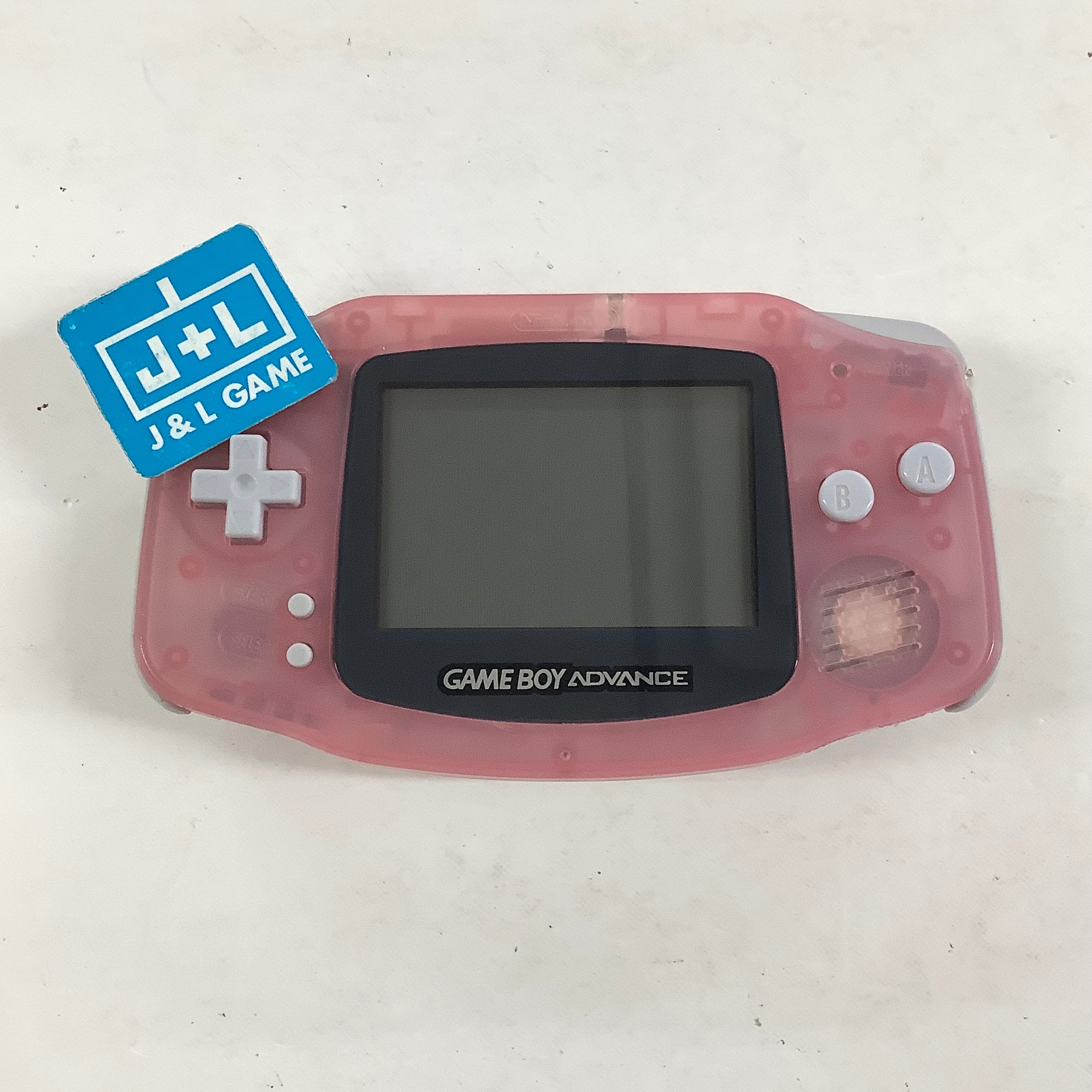 Nintendo Game Boy Advance Console (Clear Pink) - (GBA) Game Boy Advance [Pre-Owned]