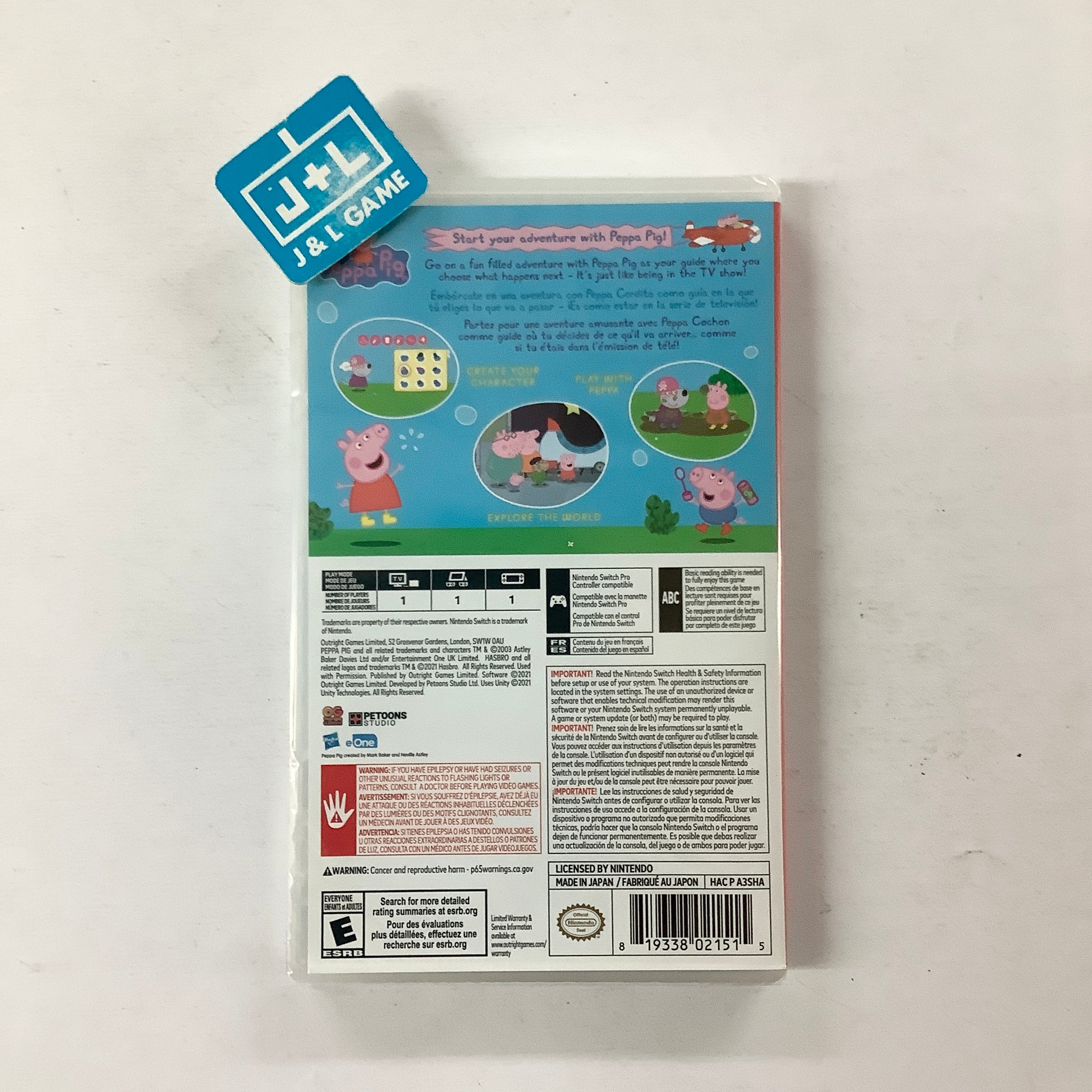 My Friend Peppa Pig - (NSW) Nintendo Switch Video Games Outright Games   