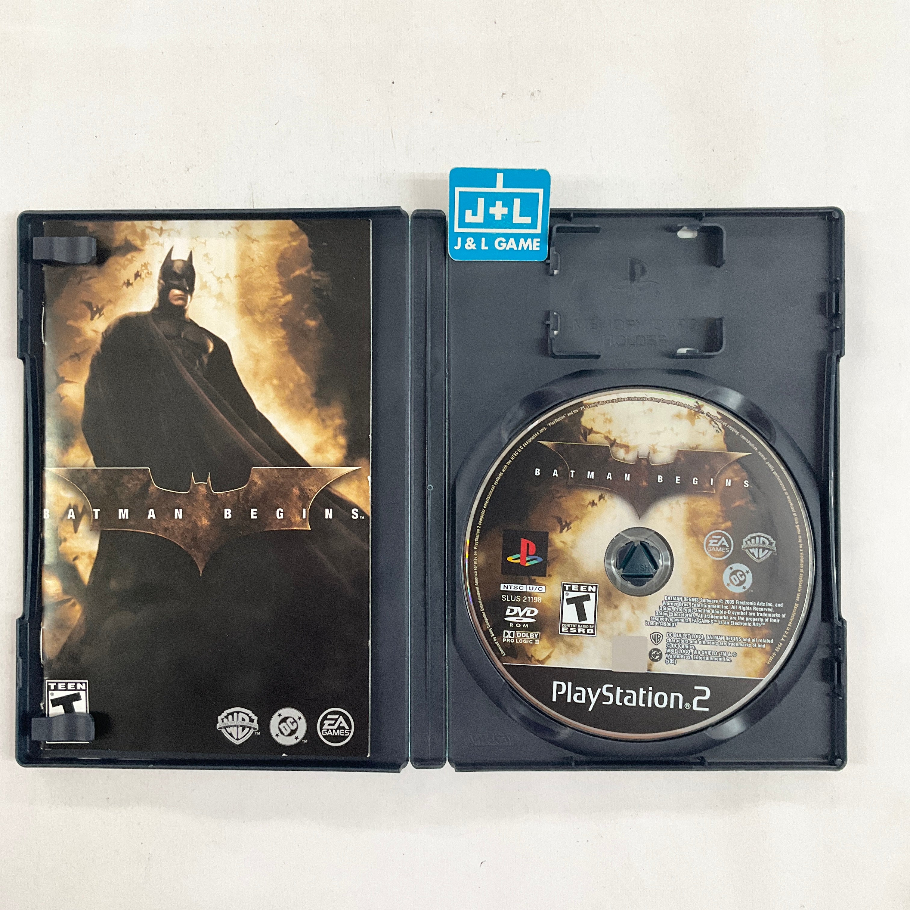 Batman Begins - (PS2) PlayStation 2 [Pre-Owned] Video Games EA Games