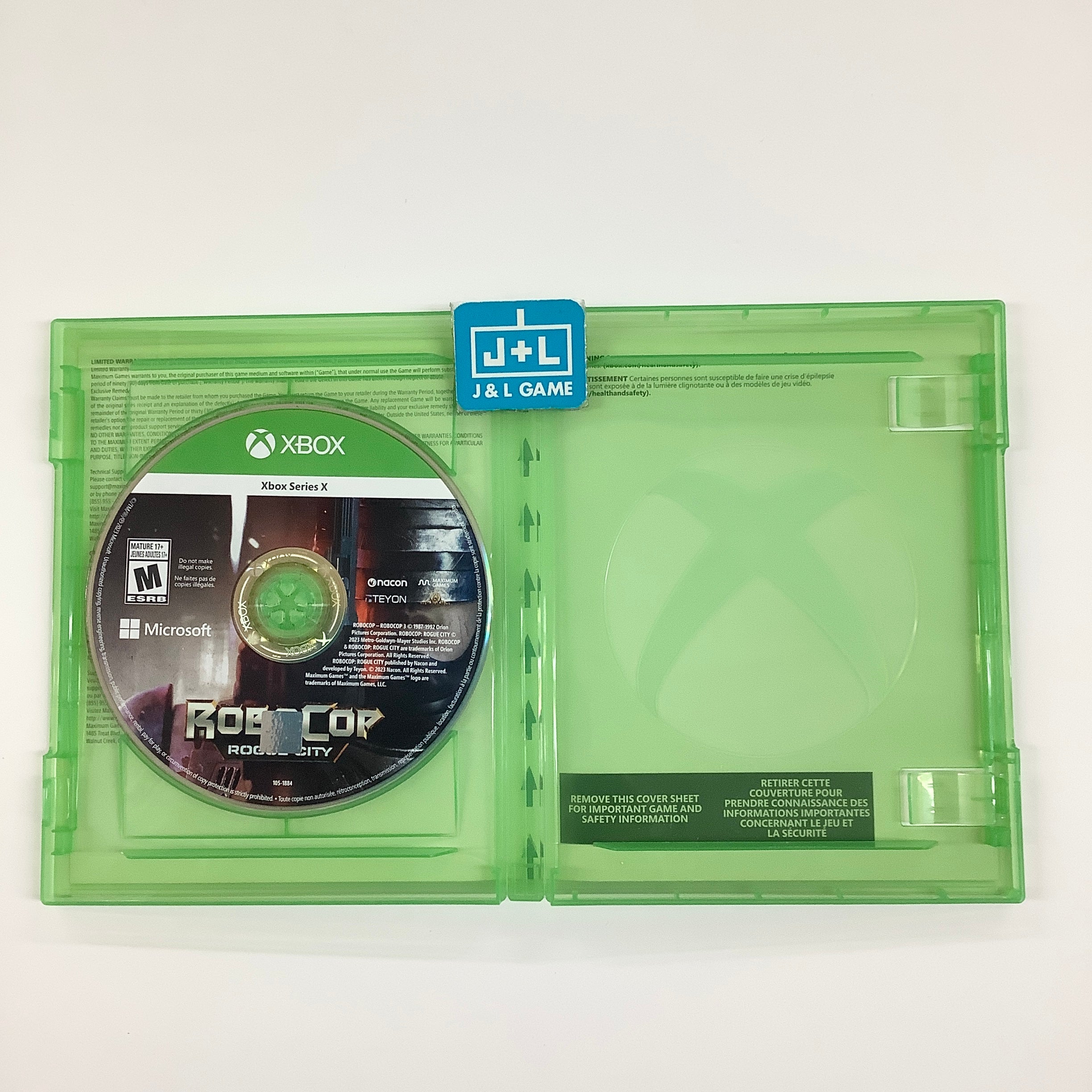 RoboCop: Rogue City - (XSX) Xbox Series X [Pre-Owned] Video Games NACON