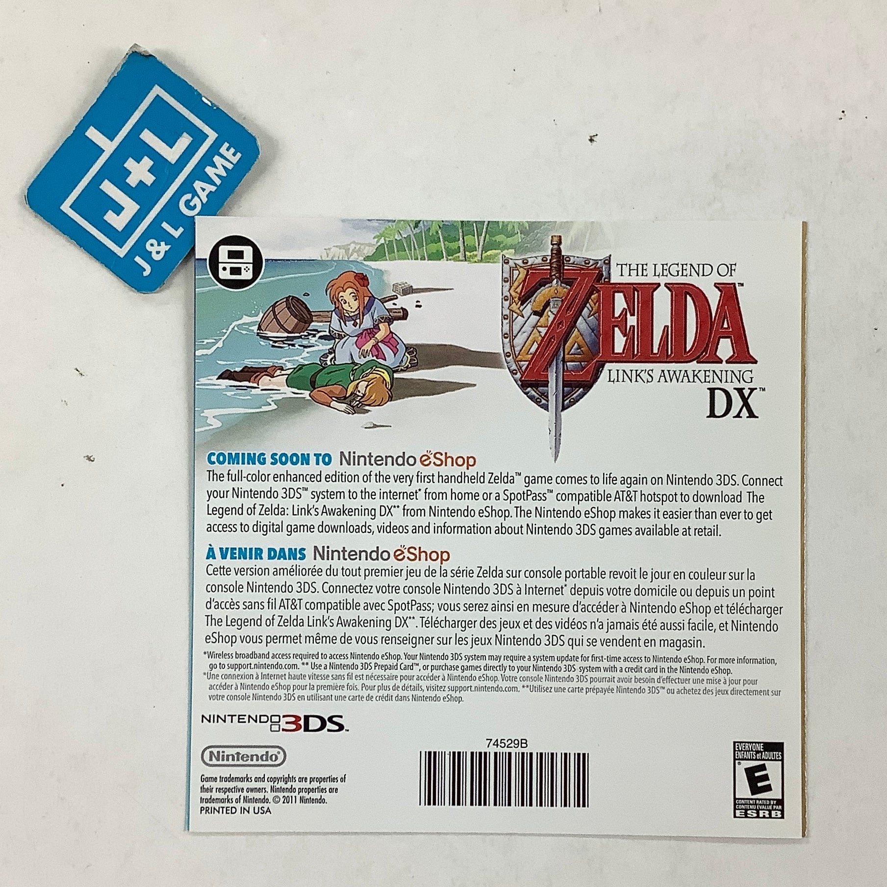 Nintendo 3DS Console (Zelda 25th Anniversary) - Nintendo 3DS [Pre-Owned]