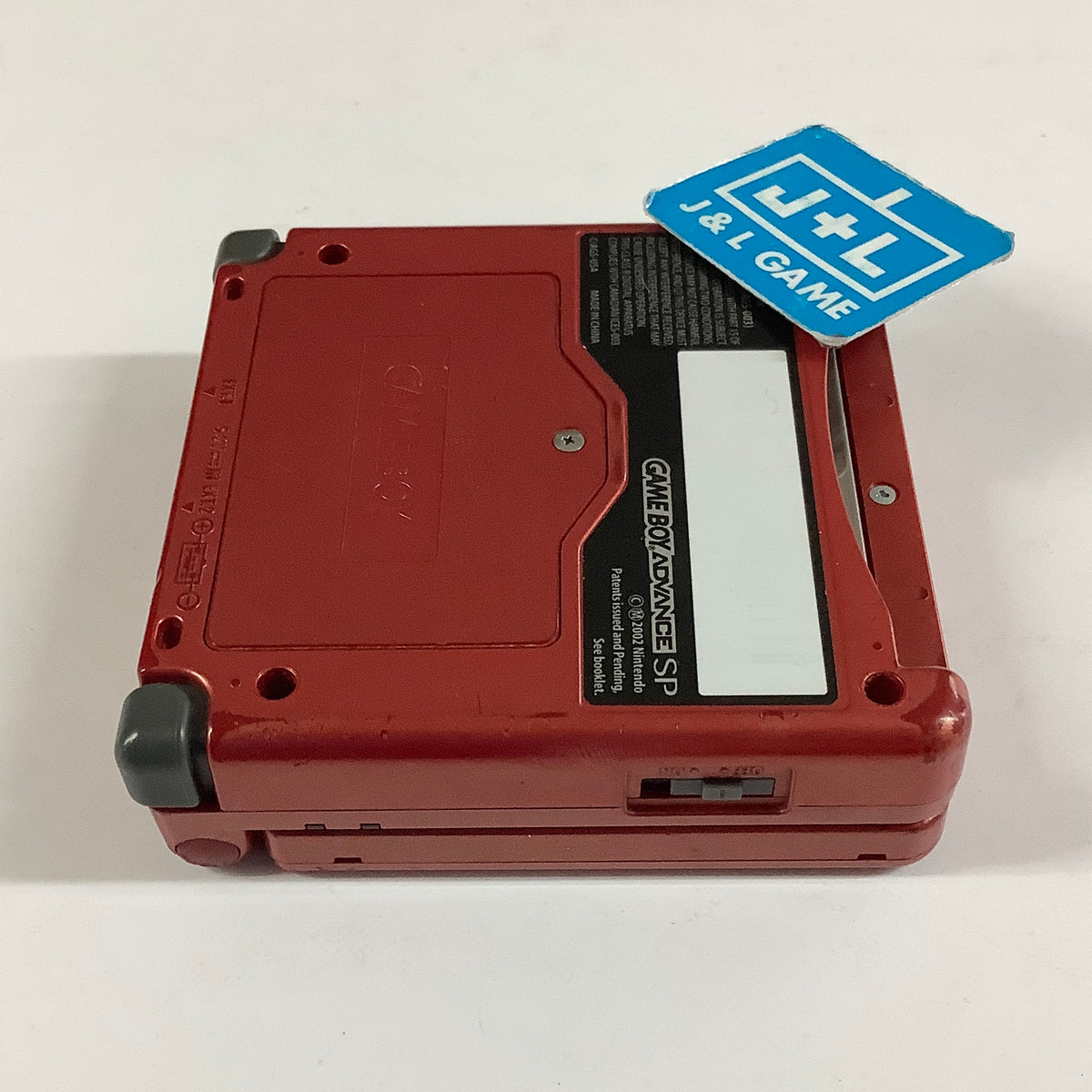 Nintendo Game Boy Advance SP Console AGS-001 (Flame Red) - (GBA) Game Boy Advance SP [Pre-Owned]