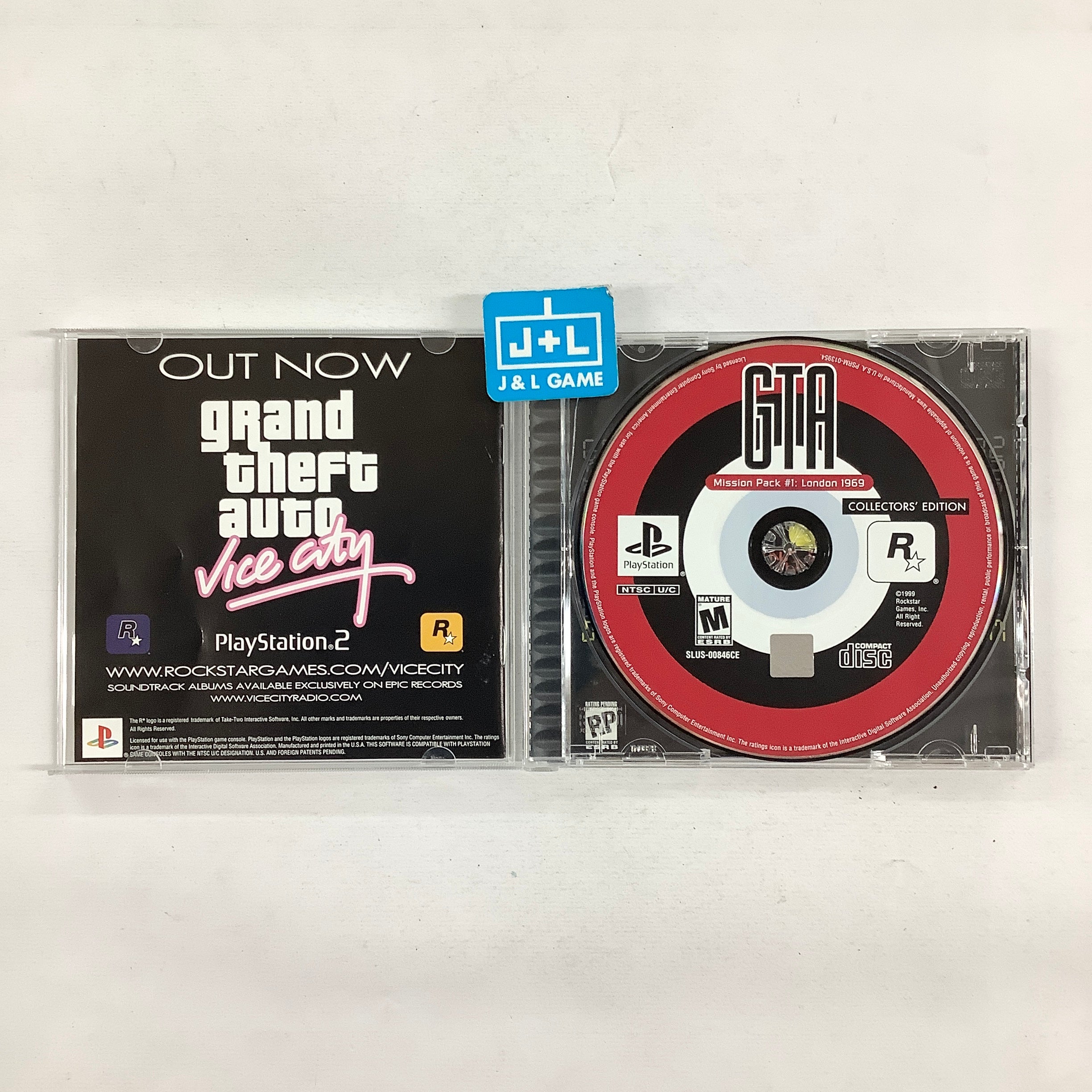 Grand Theft Auto: Collector's Edition - (PS1) PlayStation 1 [Pre-Owned] Rockstar Games
