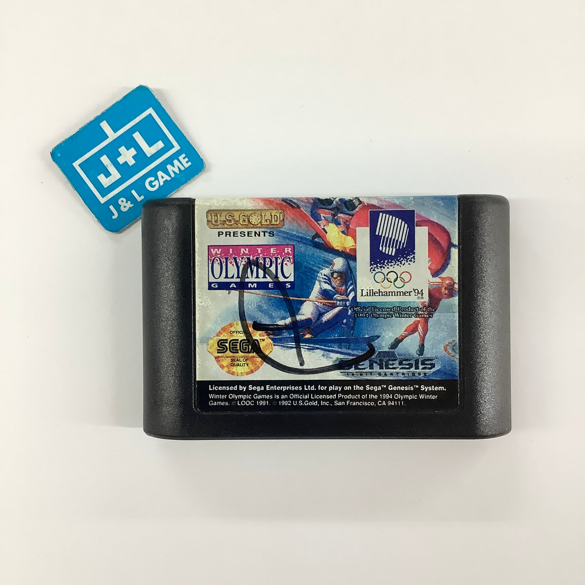 Winter Olympic Games: Lillehammer '94 - (SG) SEGA Genesis [Pre-Owned] Video Games U.S. Gold