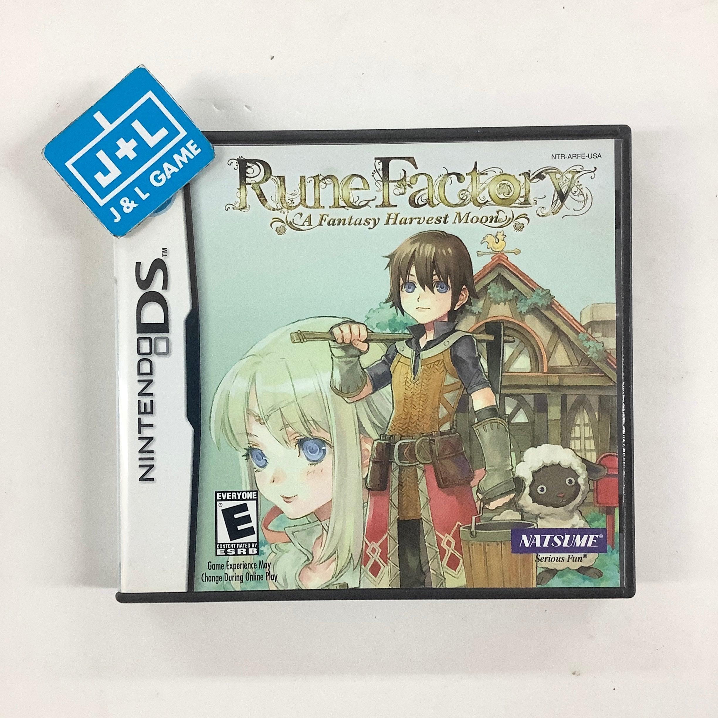 Rune Factory: A Fantasy Harvest Moon - (NDS) Nintendo DS [Pre-Owned] Video Games Natsume