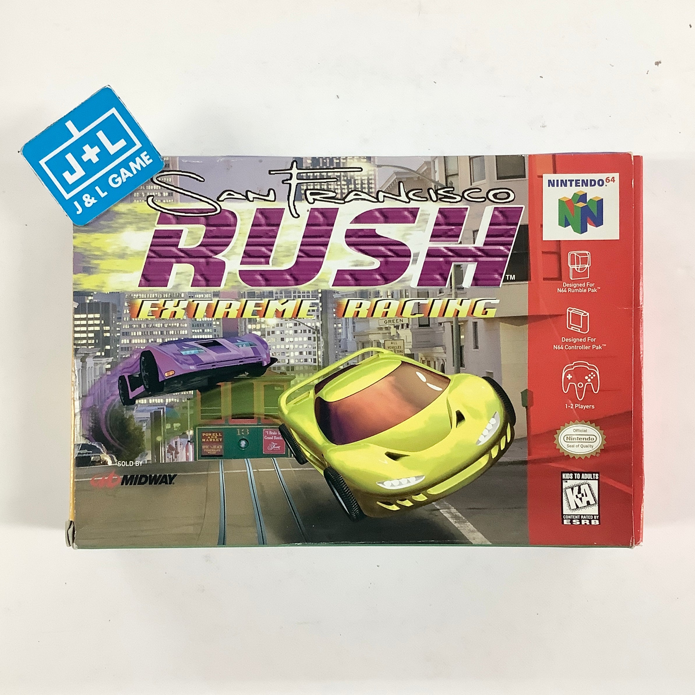 San Francisco Rush: Extreme Racing - (N64) Nintendo 64 [Pre-Owned] Video Games Midway