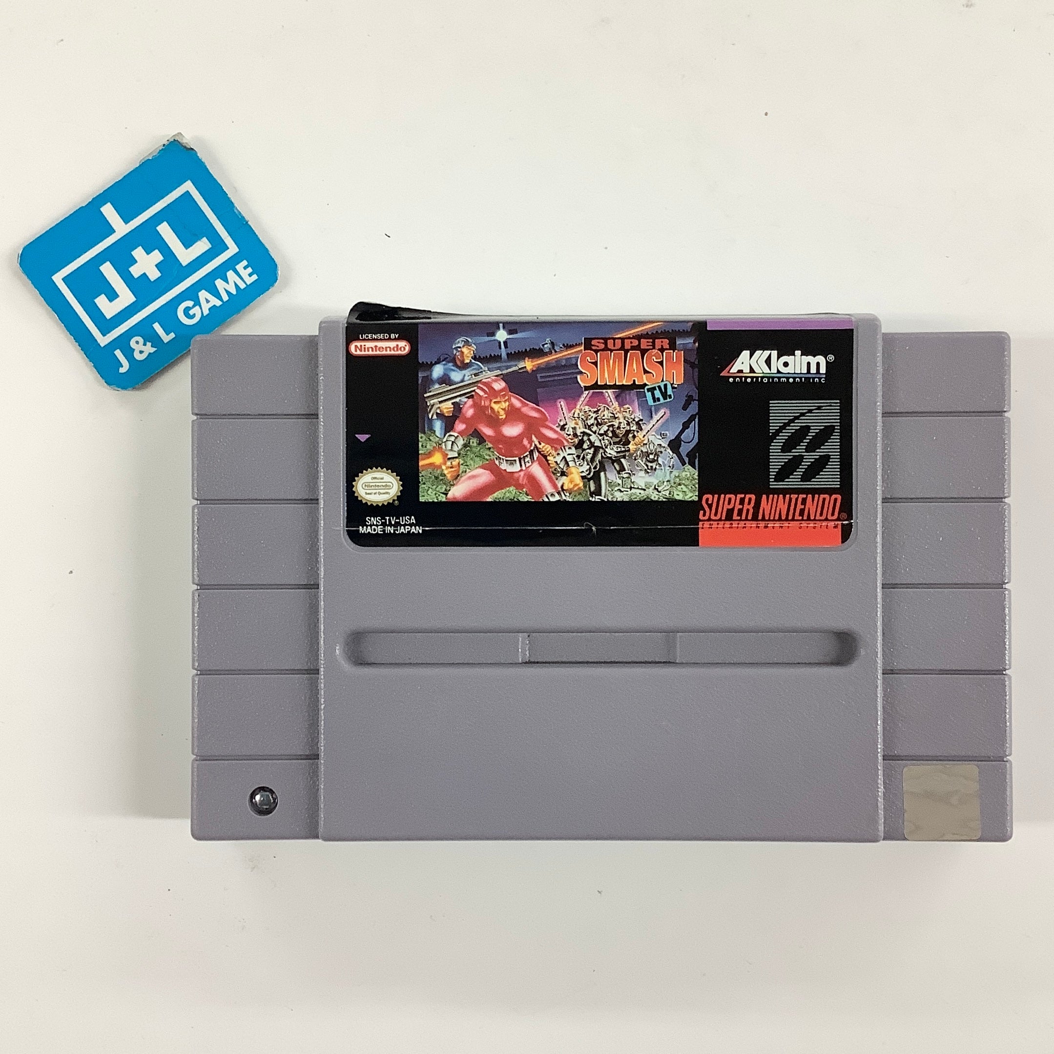 Super Smash T.V. - (SNES) Super Nintendo [Pre-Owned] Video Games Acclaim