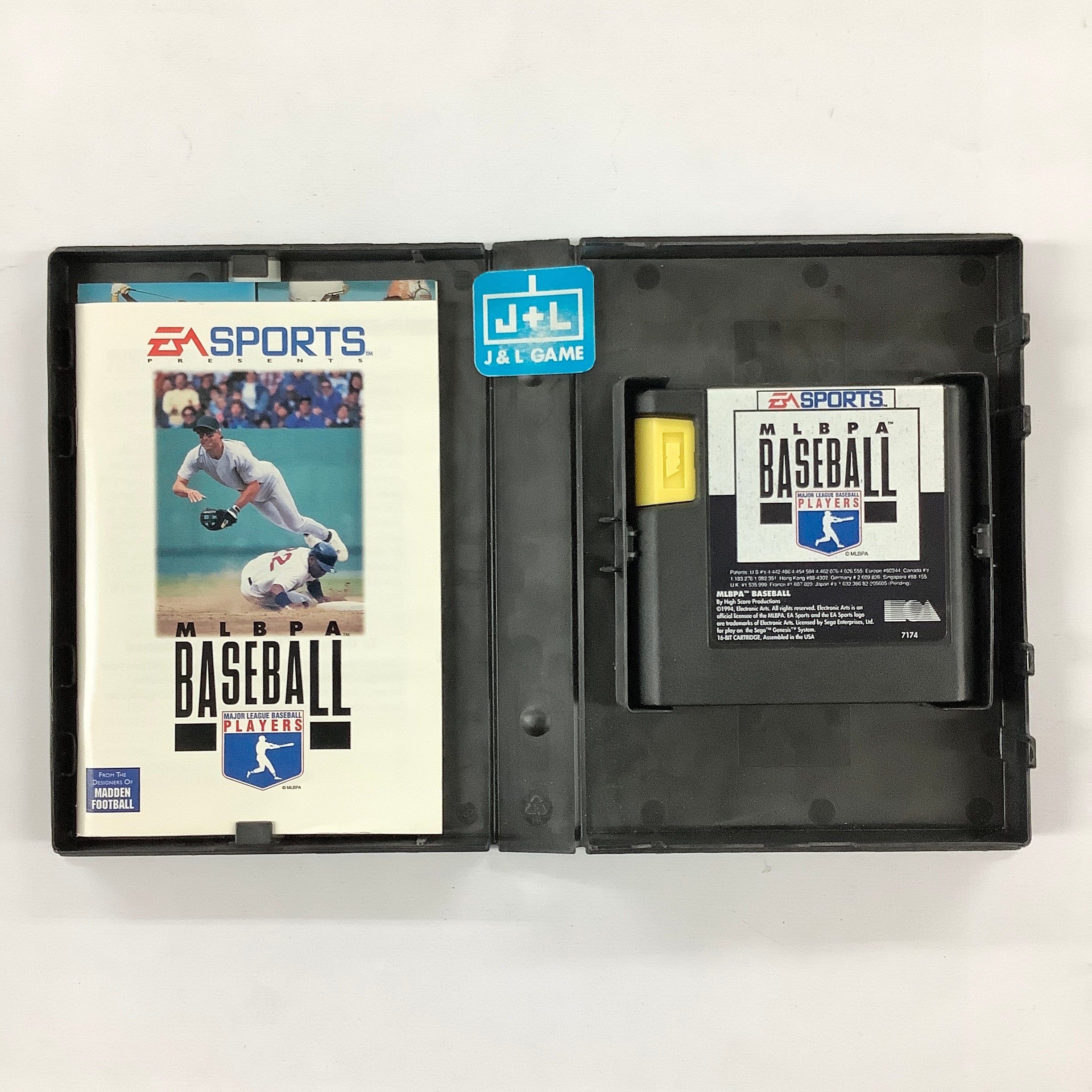MLBPA Baseball - (SG) SEGA Genesis [Pre-Owned] Video Games EA Sports   