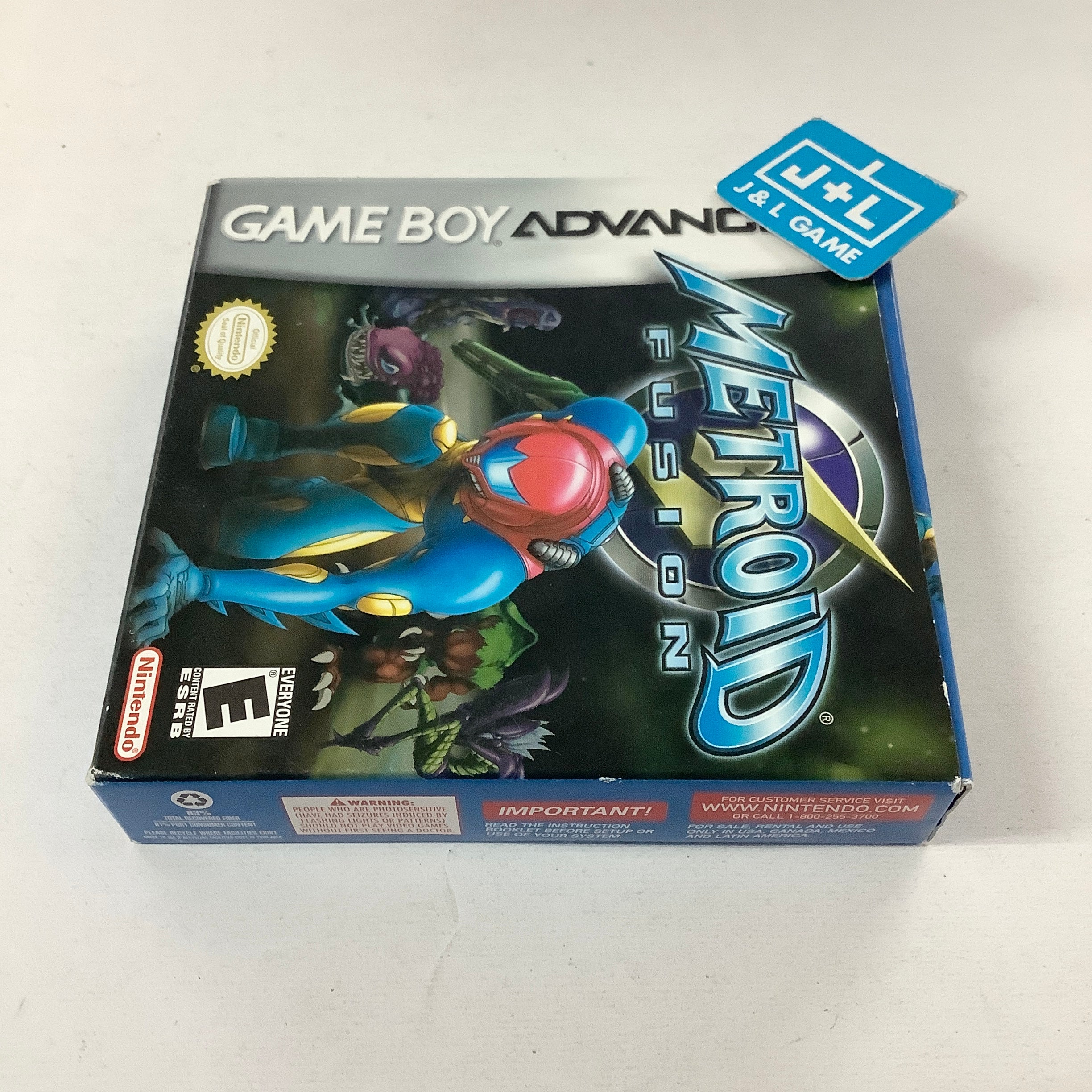 Metroid Fusion - (GBA) Game Boy Advance [Pre-Owned] Video Games Nintendo