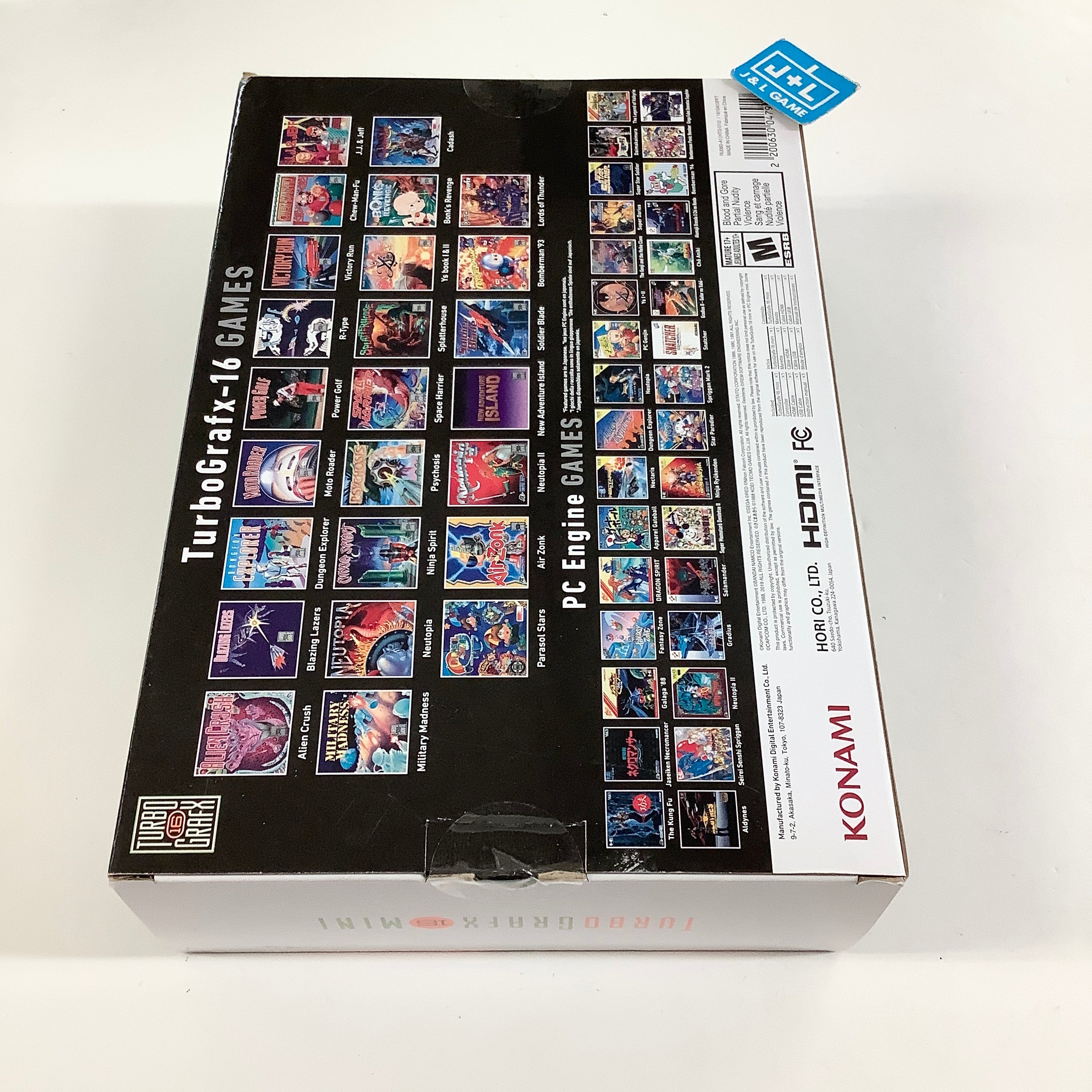 TurboGrafx-16 Mini Console - TurboGrafx-16 Video Games KONAMI JP