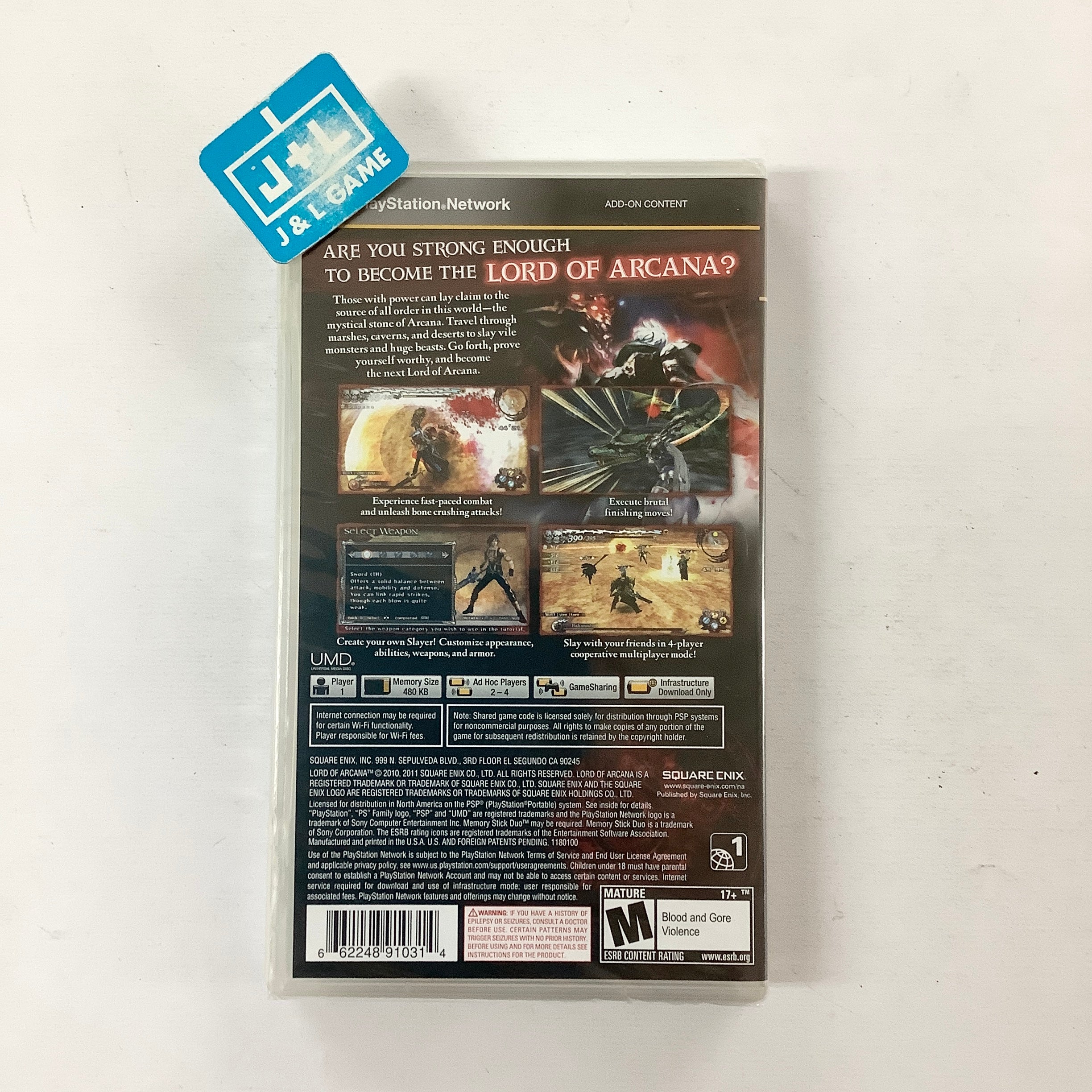 Lord of arcana psp - Jeux vidéo Lord of arcana psp - Jeux vidéo