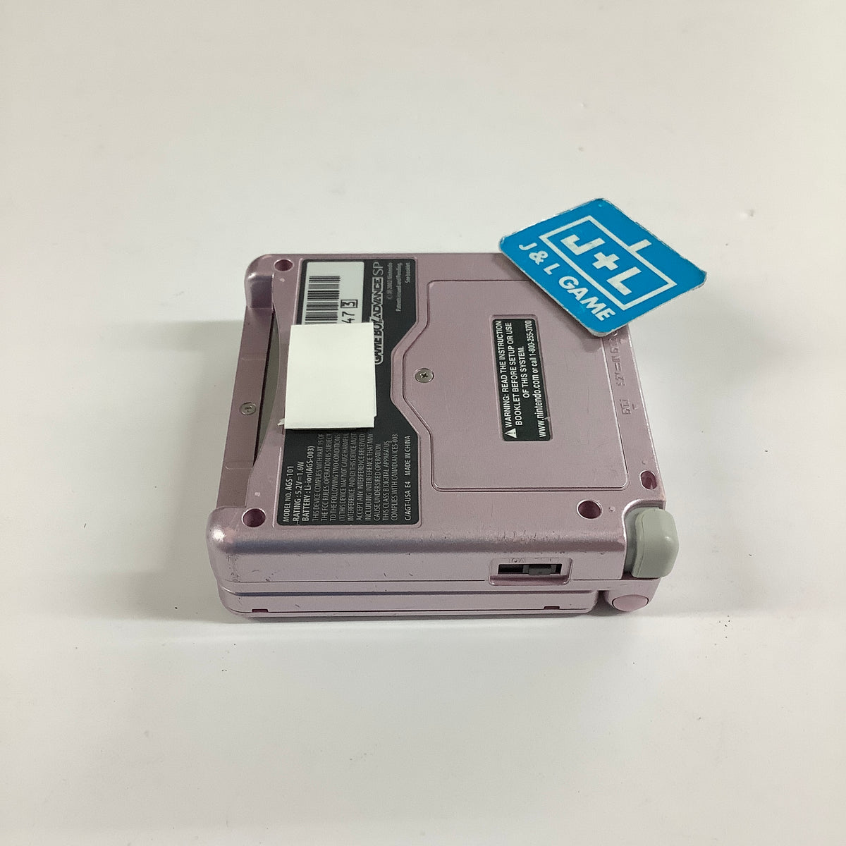 Nintendo Game Boy Advance SP Console AGS - 101 (Pearl Pink) - (GBA) Game Boy Advance SP [Pre-Owned] CONSOLE Nintendo