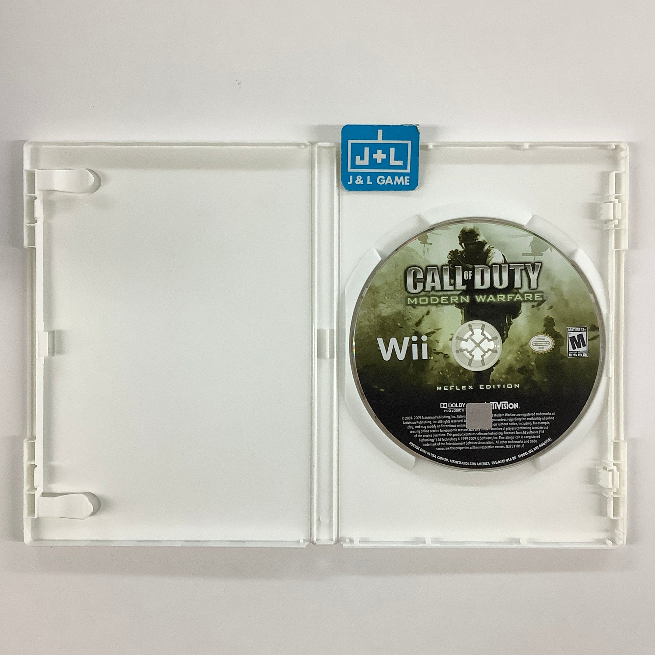 Call of Duty: Modern Warfare Reflex Edition - Nintendo Wii [Pre-Owned] Video Games Activision