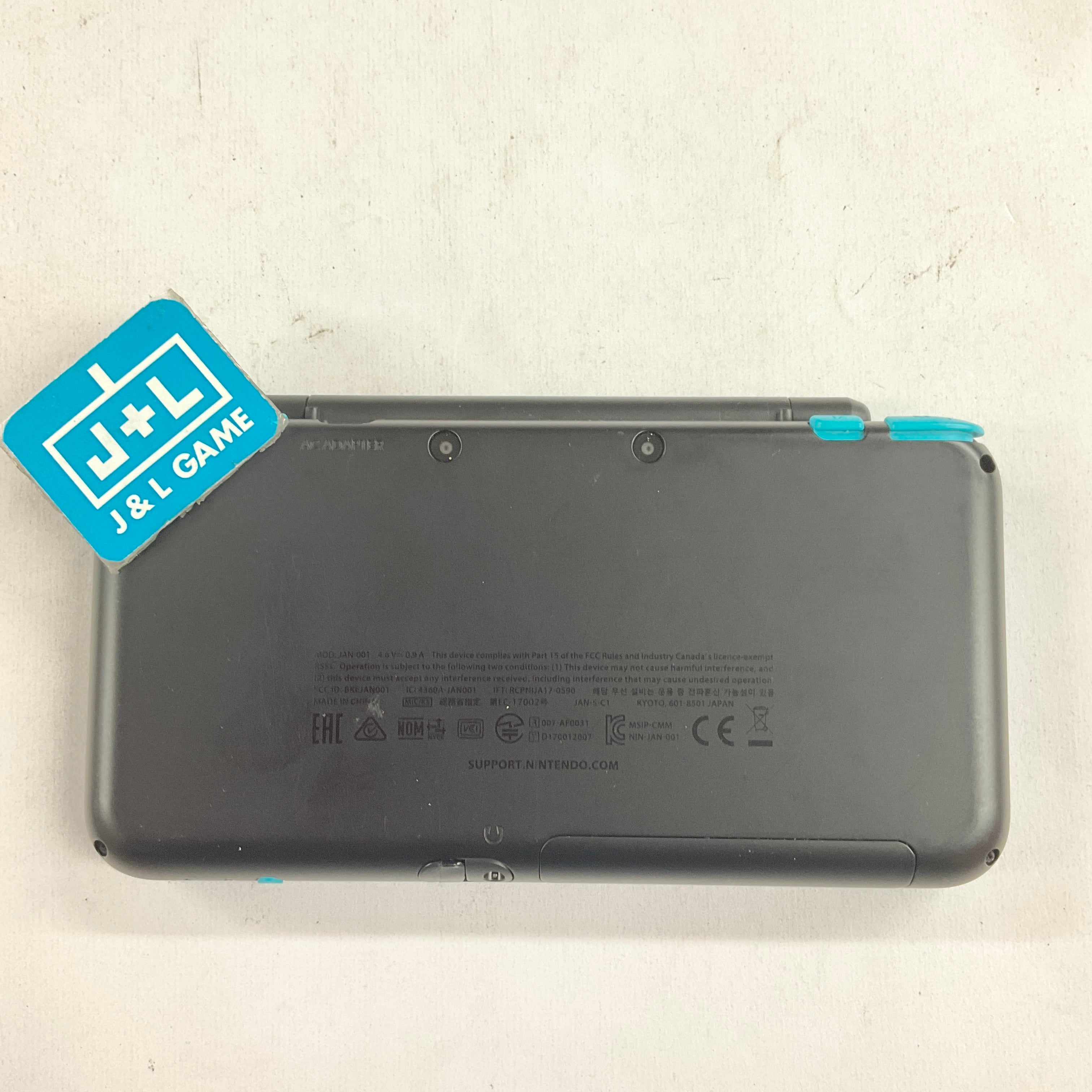 New Nintendo 2DS XL Console (Black + Turquoise) - Nintendo 3DS [Pre-Owned] Consoles Nintendo