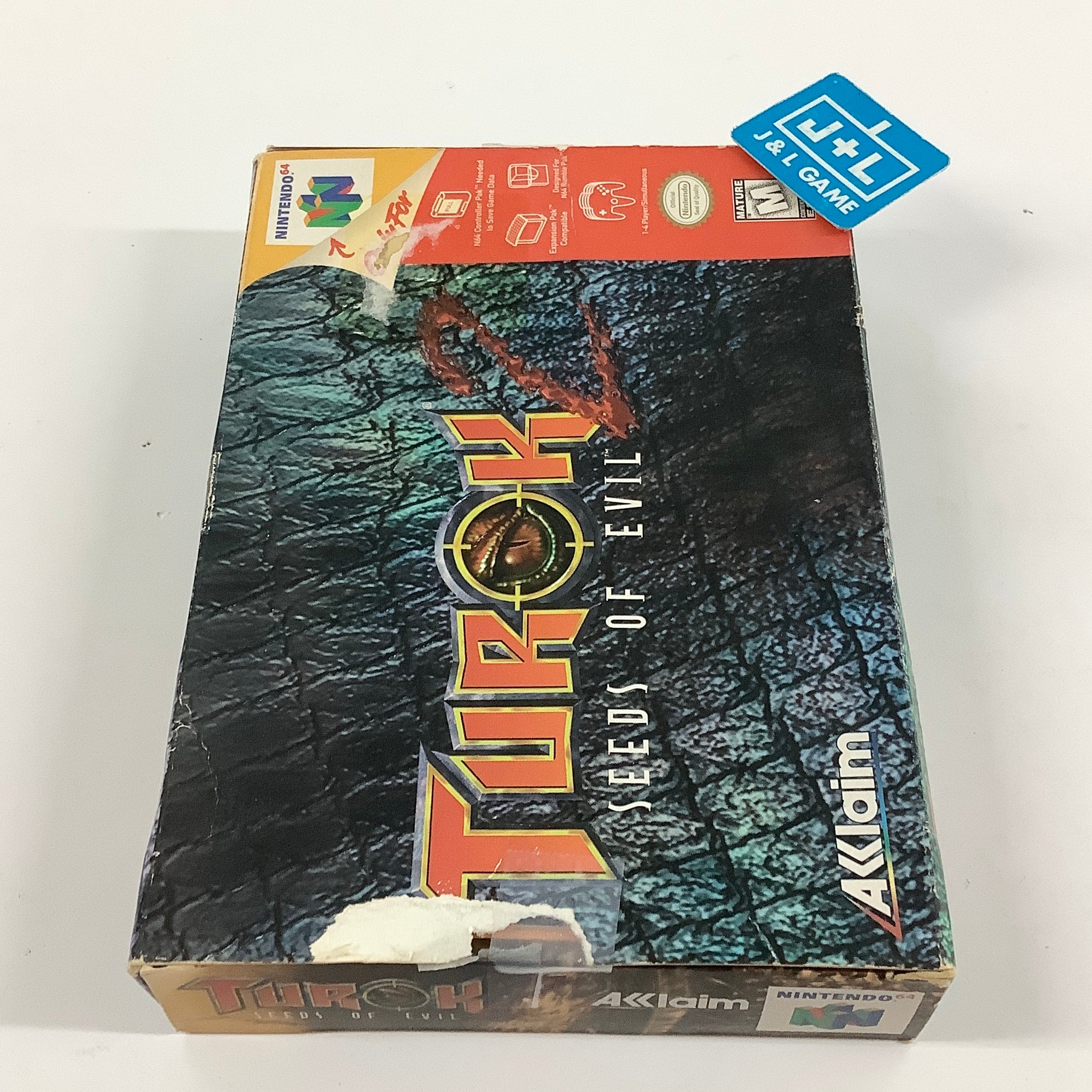 Turok 2: Seeds of Evil - (N64) Nintendo 64 [Pre-Owned] Video Games Acclaim