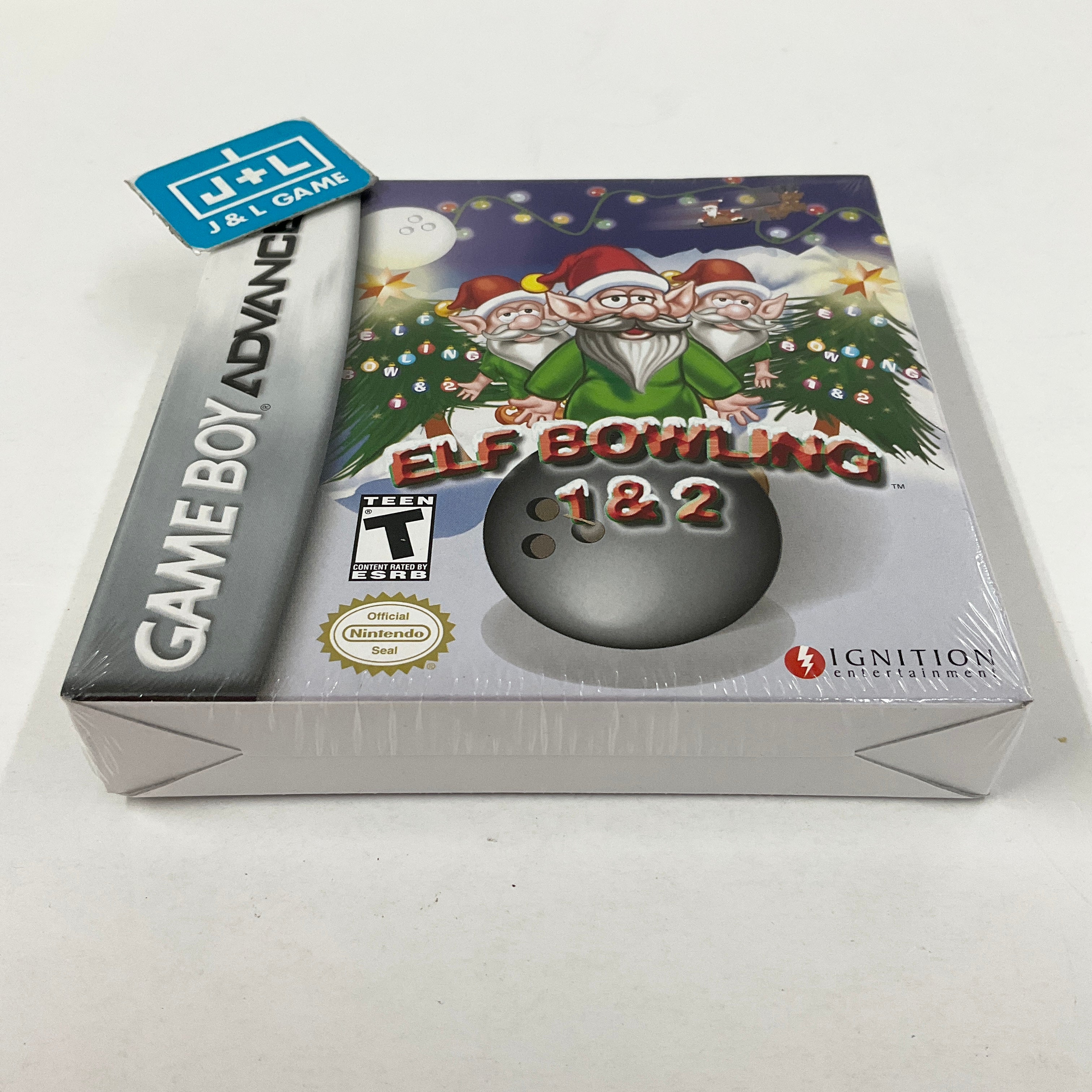 Elf Bowling 1 & 2 - (GBA) Game Boy Advance Video Games Ignition Entertainment   