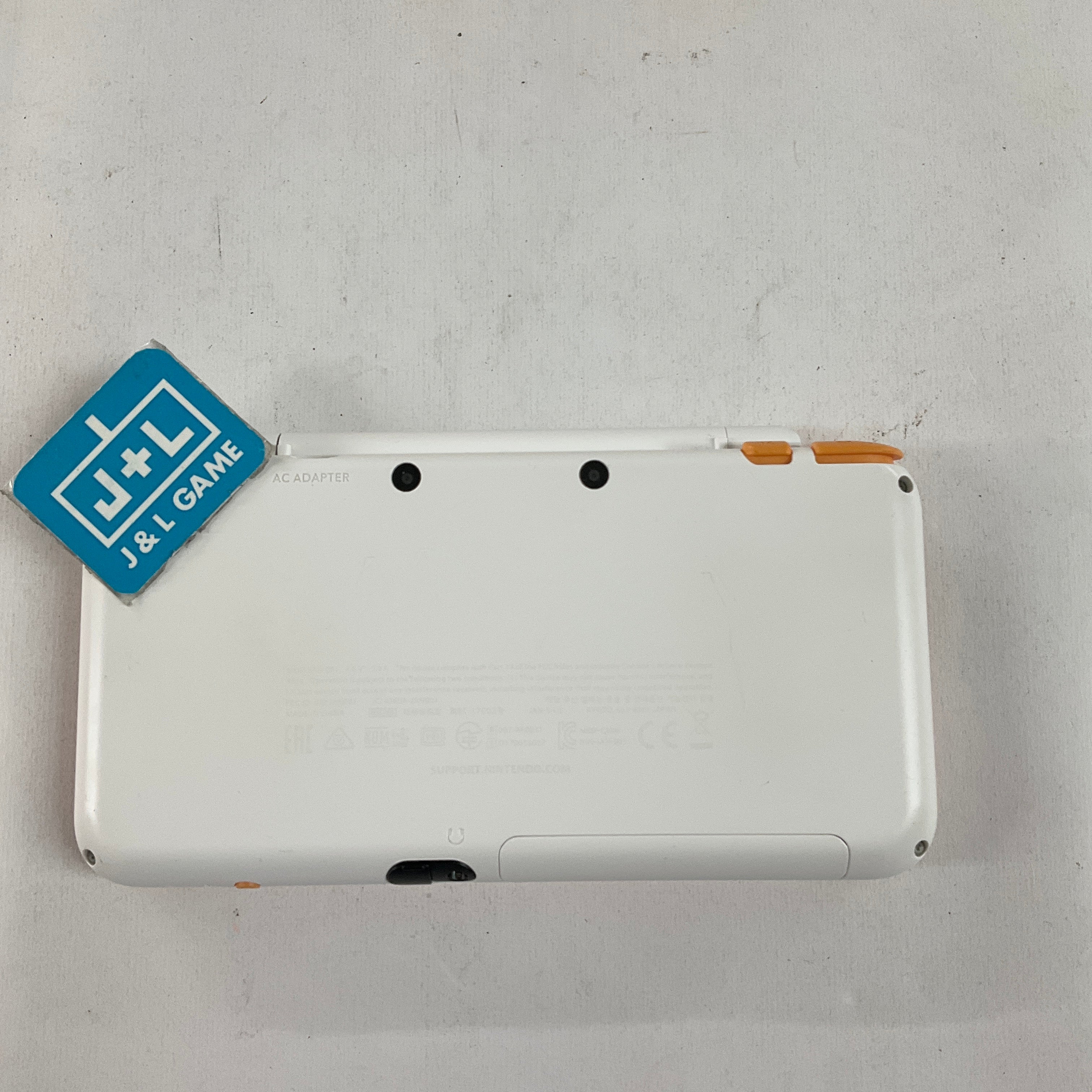 New Nintendo 2DS XL Console (White + Orange) - Nintendo 3DS [Pre-Owned] CONSOLE Nintendo