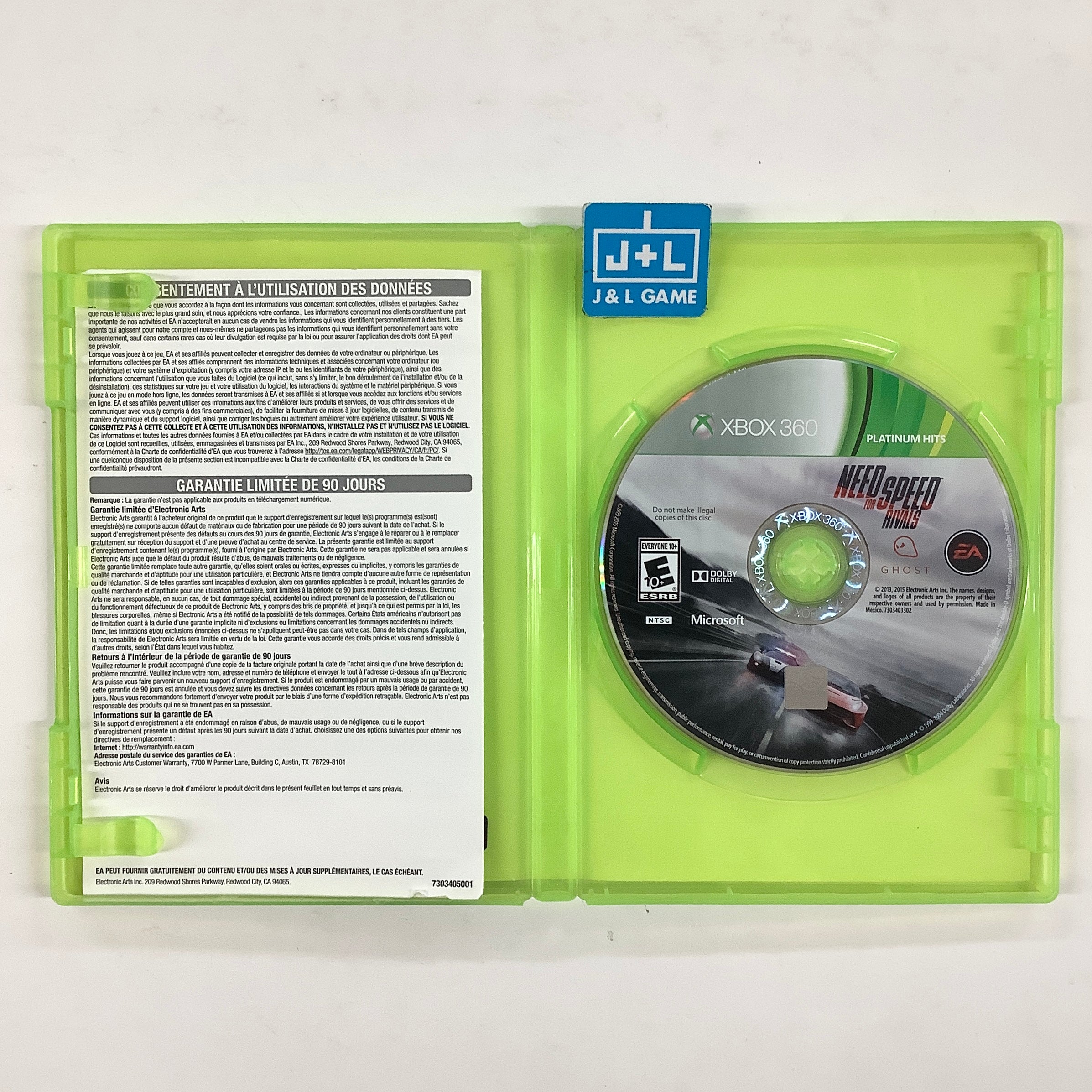 Need for Speed Rivals (Platinum Hits) - Xbox 360 [Pre-Owned] Video Games Electronic Arts