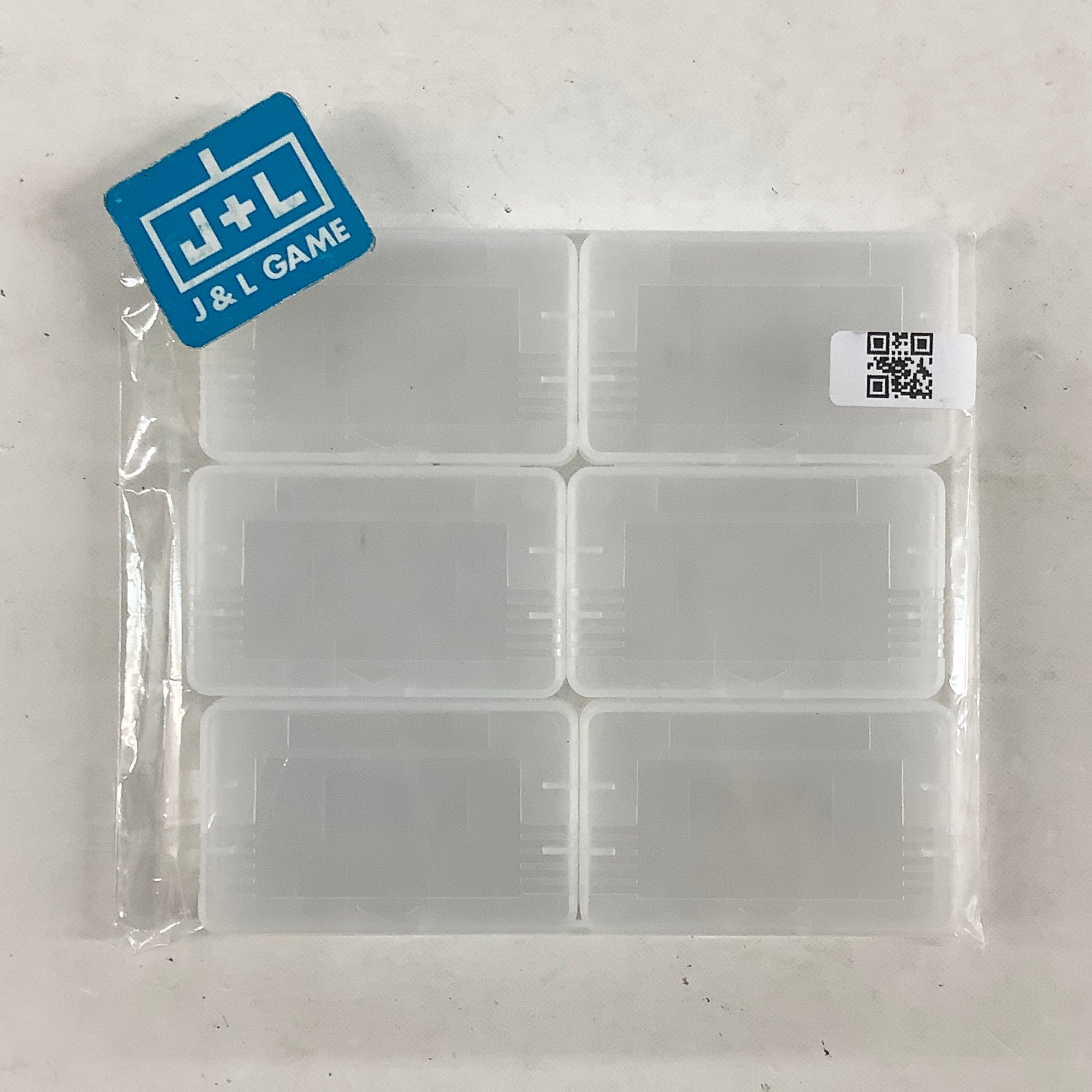 Game Boy Advance C;ear Game Cases (6 PAK) - (GBA) Game Boy Advance