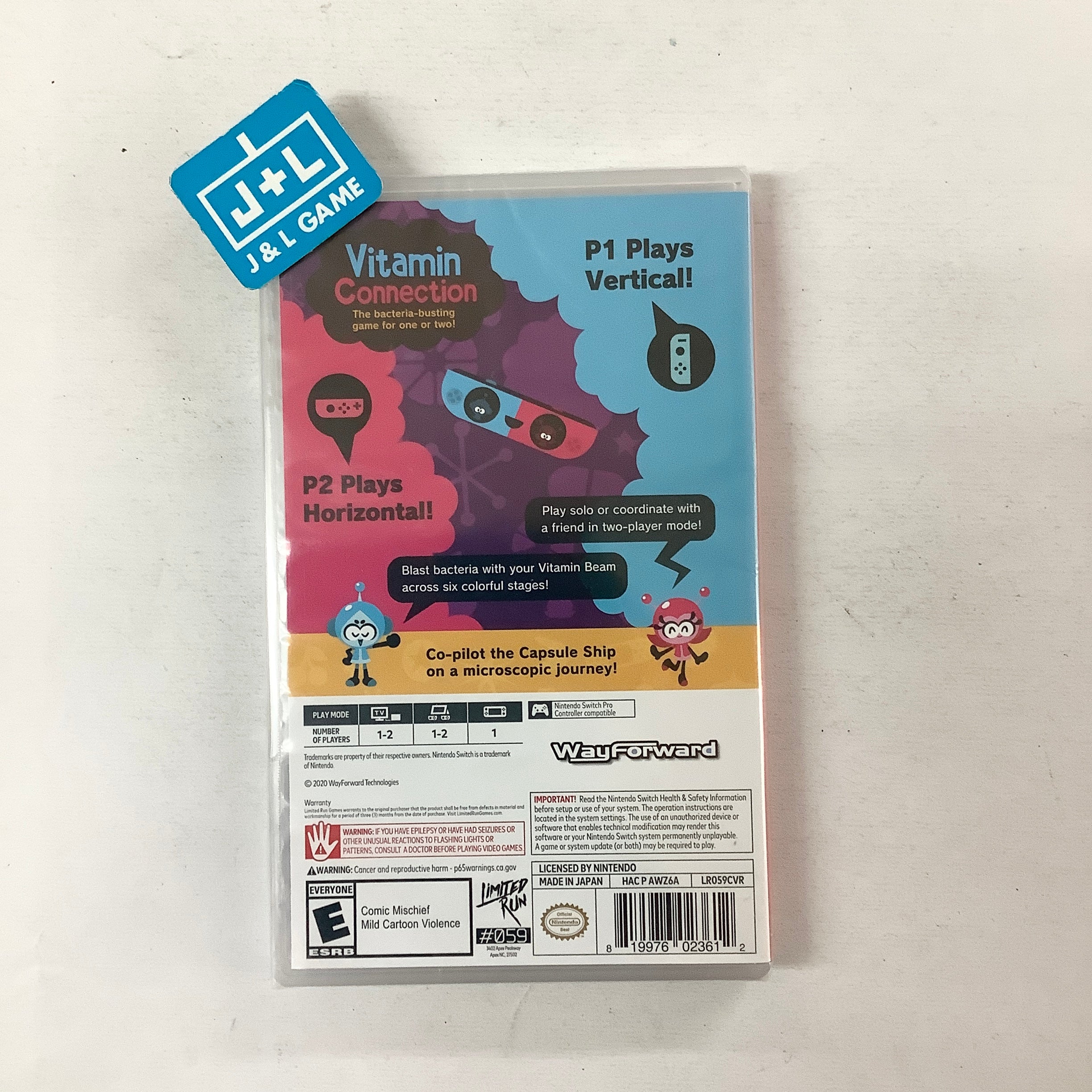 Vitamin Connection (Limited Run #059)- (NSW) Nintendo Switch Book Limited Run   