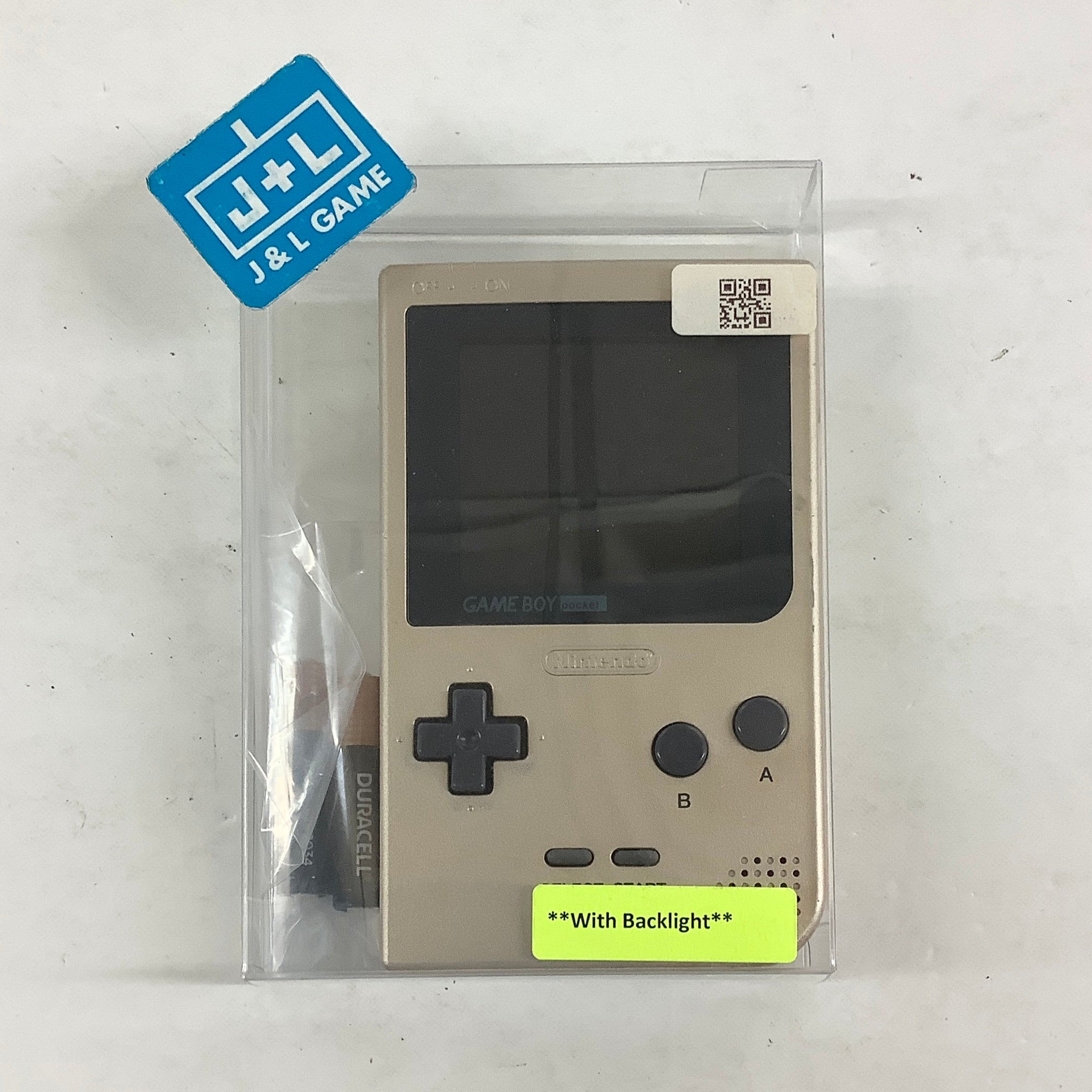 Nintendo Game Boy Pocket (Gold with backlight) - (GBP) Game Boy Pocket [Pre-Owned] Consoles Nintendo