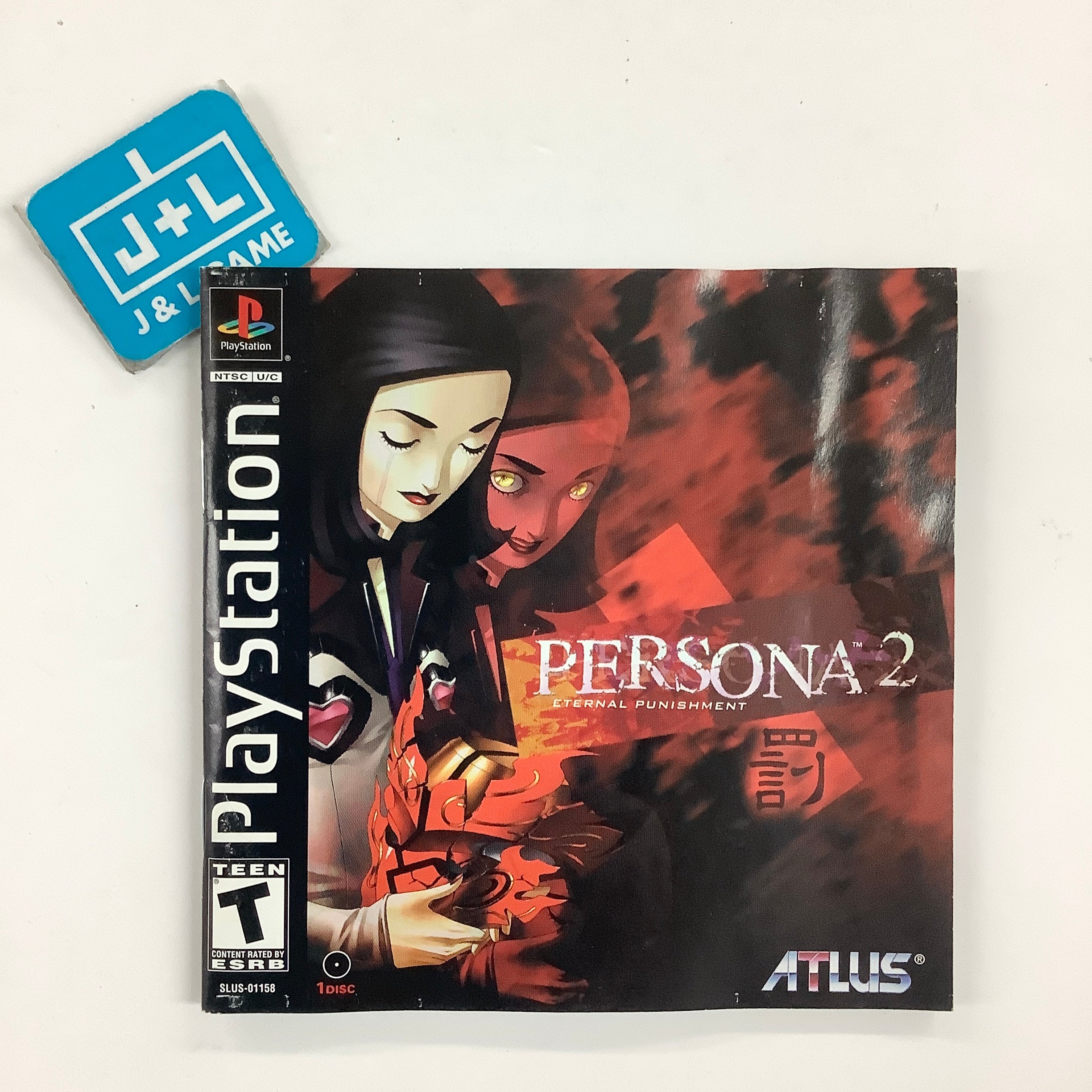 Persona 2: Eternal Punishment - (PS1) PlayStation 1 [Pre-Owned] Video Games Atlus