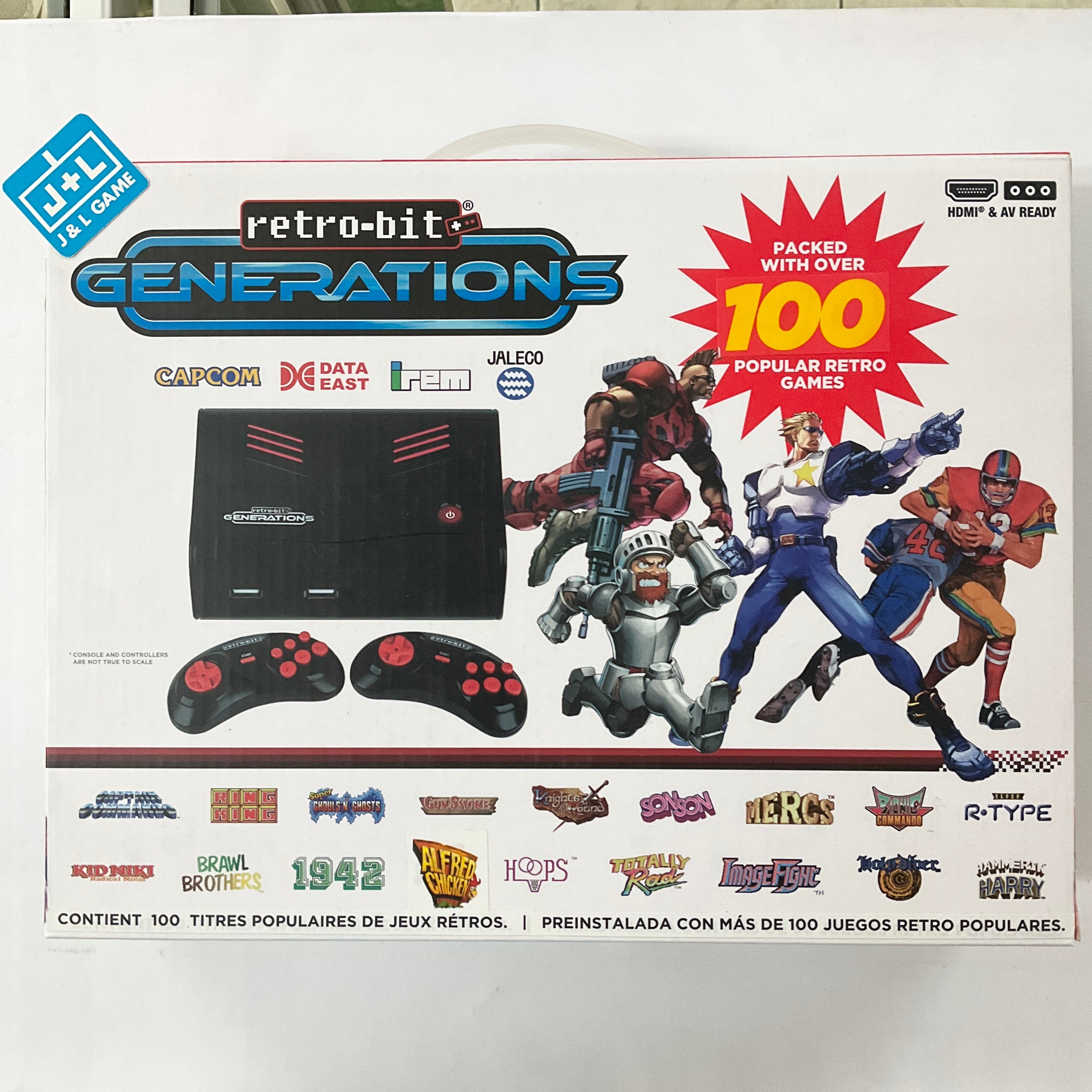 Retro-Bit Generations - Plug and Play Console Video Games Retro-Bit   