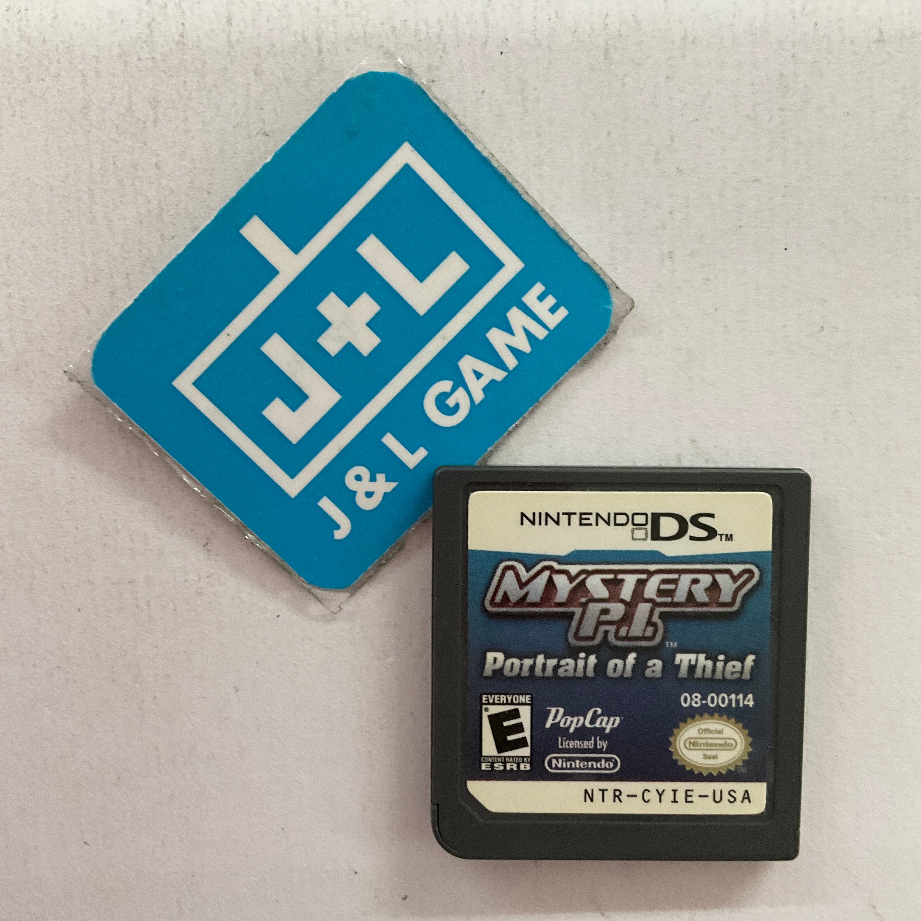 Mystery P.I.: Portrait of a Thief - (NDS) Nintendo DS [Pre-Owned] Video Games PopCap   