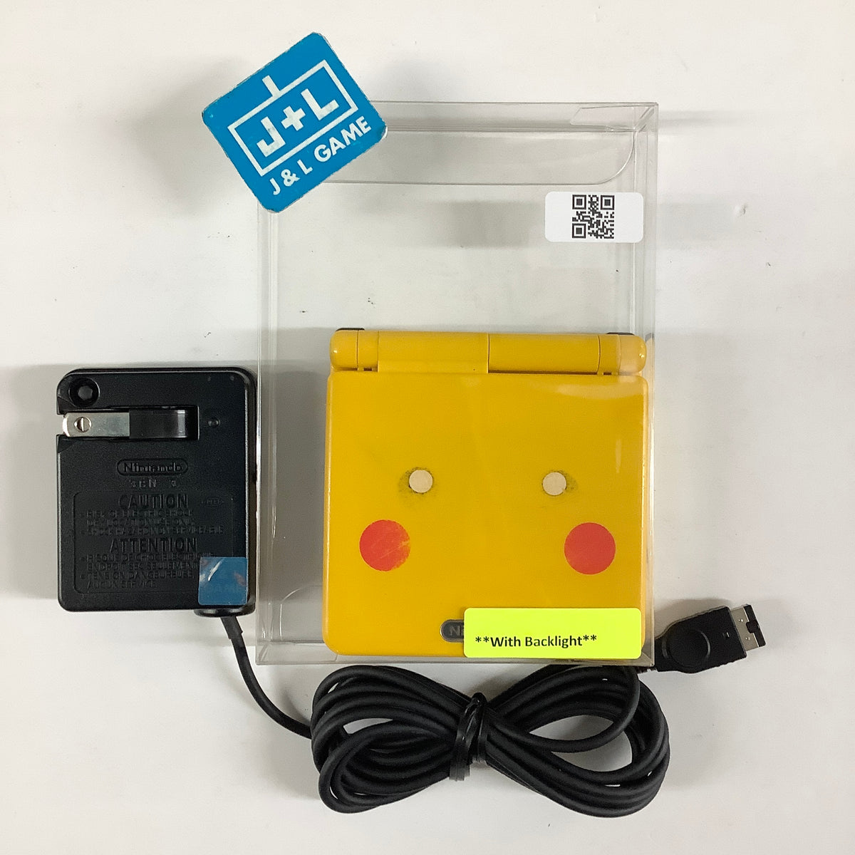 Nintendo Game Boy Advance SP Console AGS - 101 (Pikachu) - (GBA) Game Boy Advance SP [Pre-Owned]