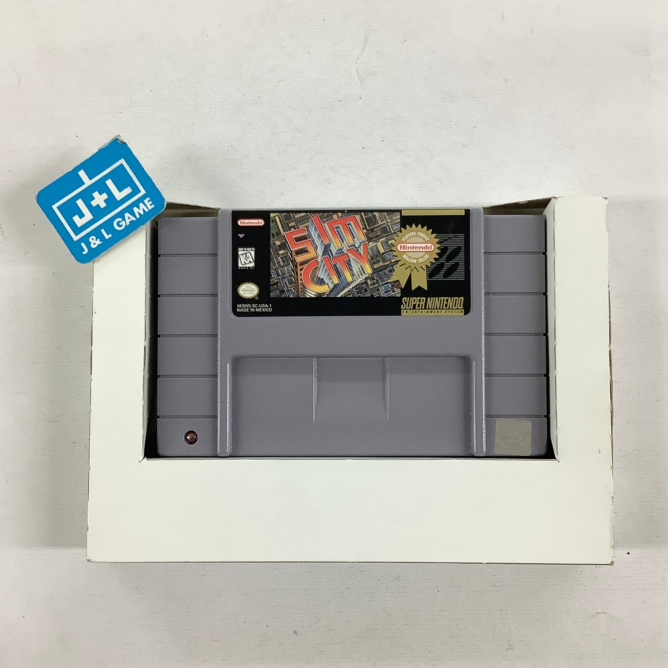 SimCity (Player's Choice) - (SNES) Super Nintendo [Pre-Owned] Video Games Nintendo