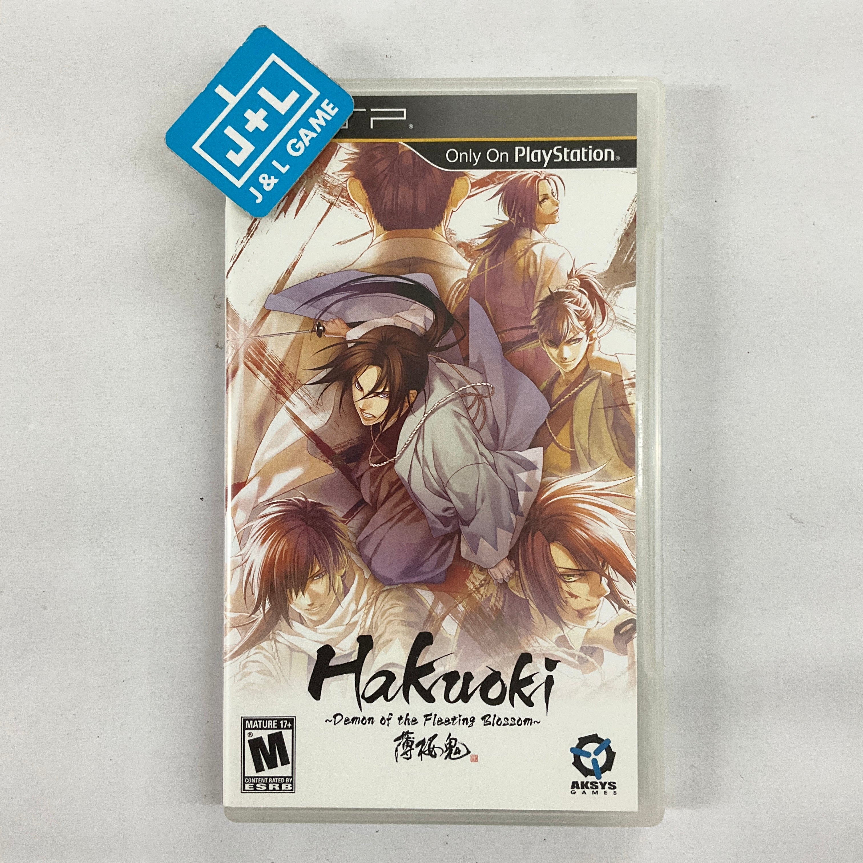 Hakuoki: Demon of the Fleeting Blossom - Sony PSP [Pre-Owned] Video Games Aksys Games   