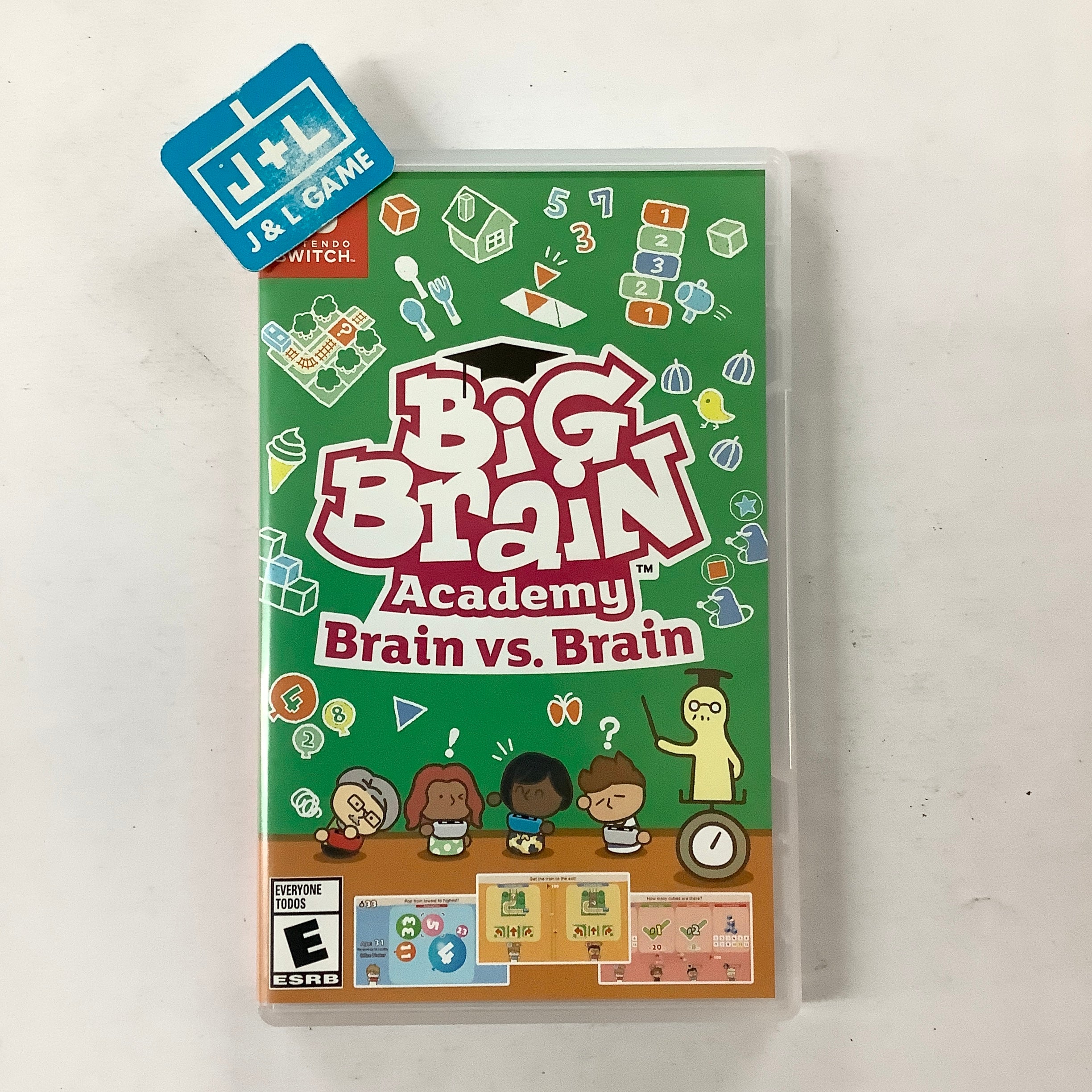 Big Brain Academy: Brain vs. Brain - (NSW) Nintendo Switch [UNBOXING] Video Games Nintendo   