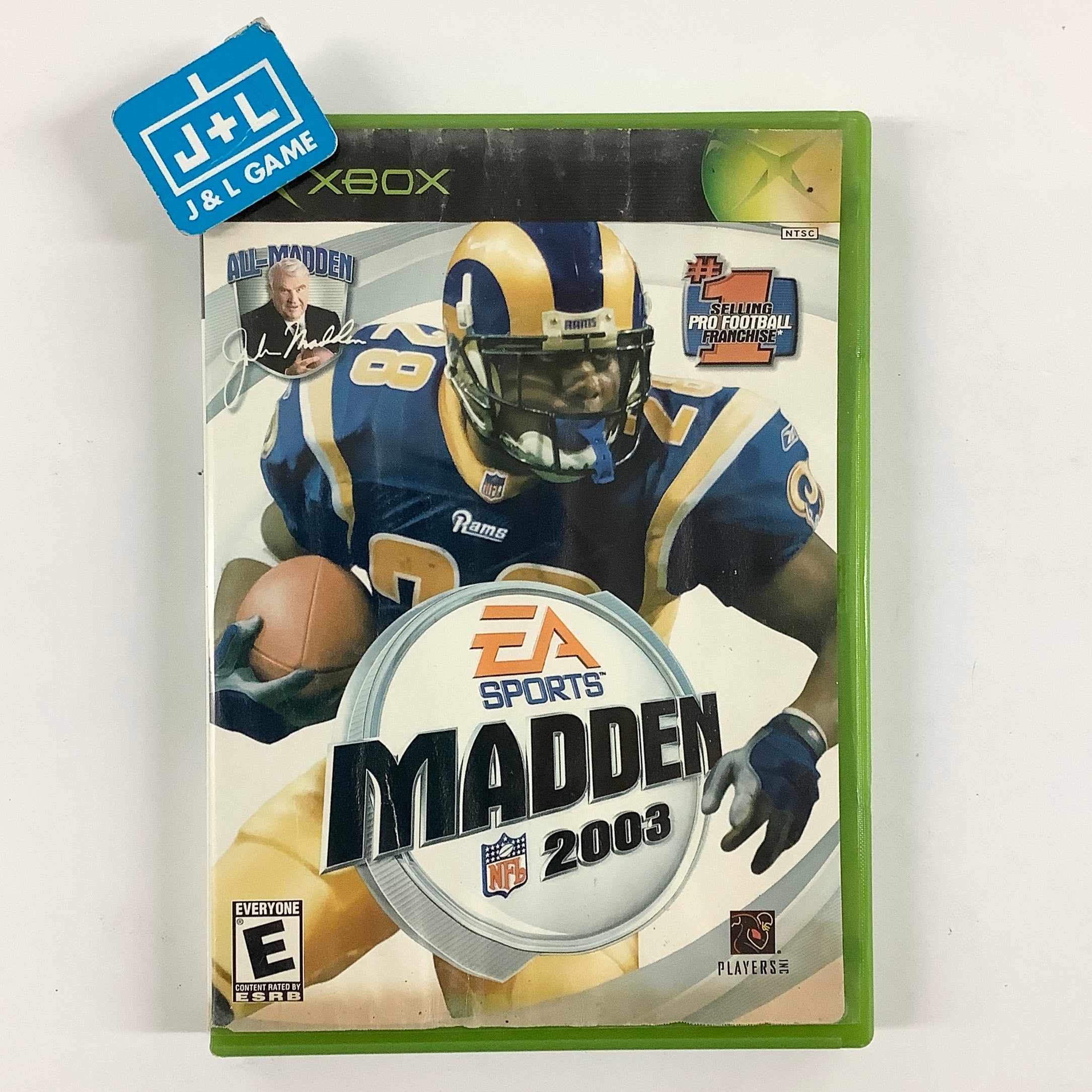 Madden NFL 2003 - (XB) Xbox [Pre-Owned] | J&L Game