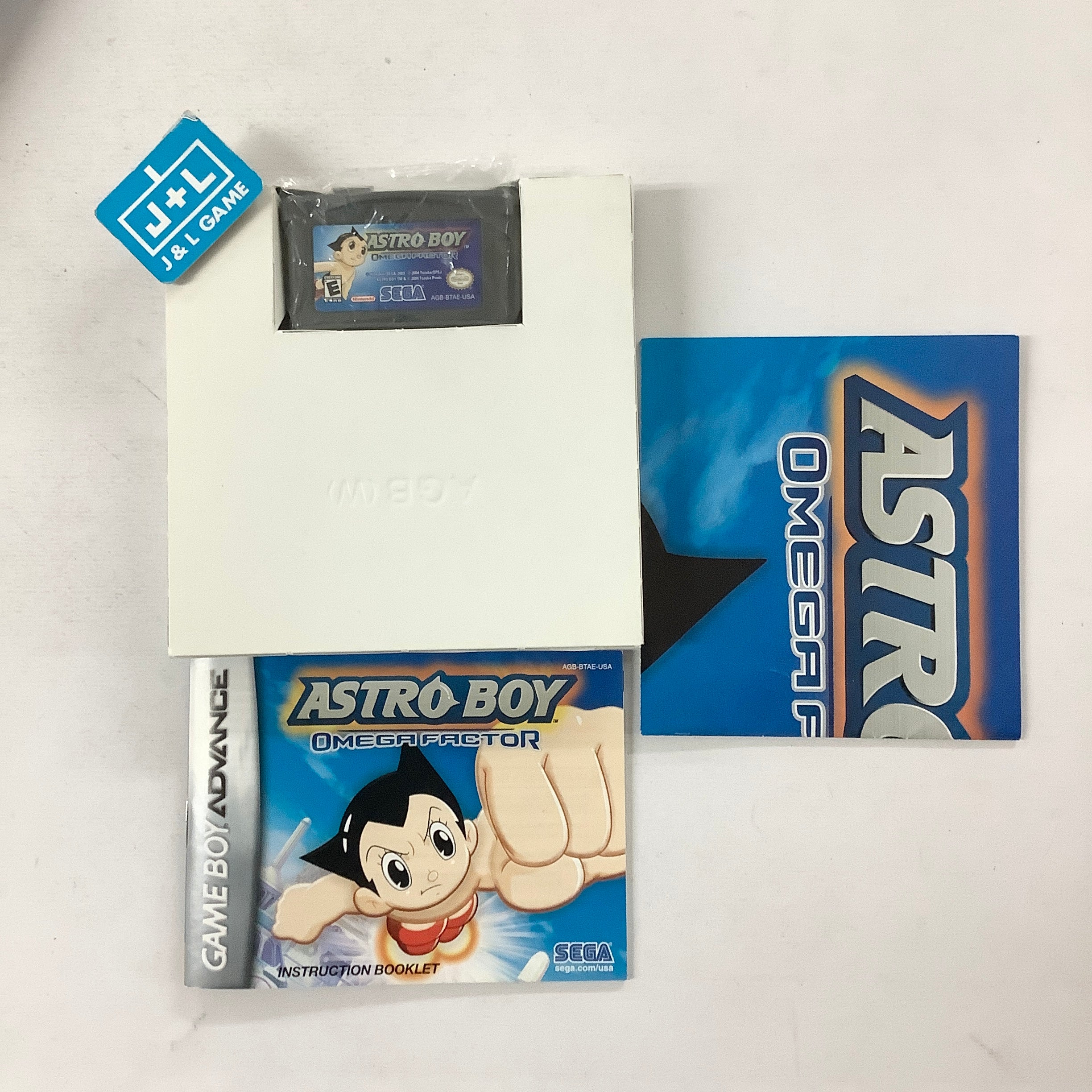 Astro Boy: Omega Factor - (GBA) Game Boy Advance [Pre-Owned] | J&L