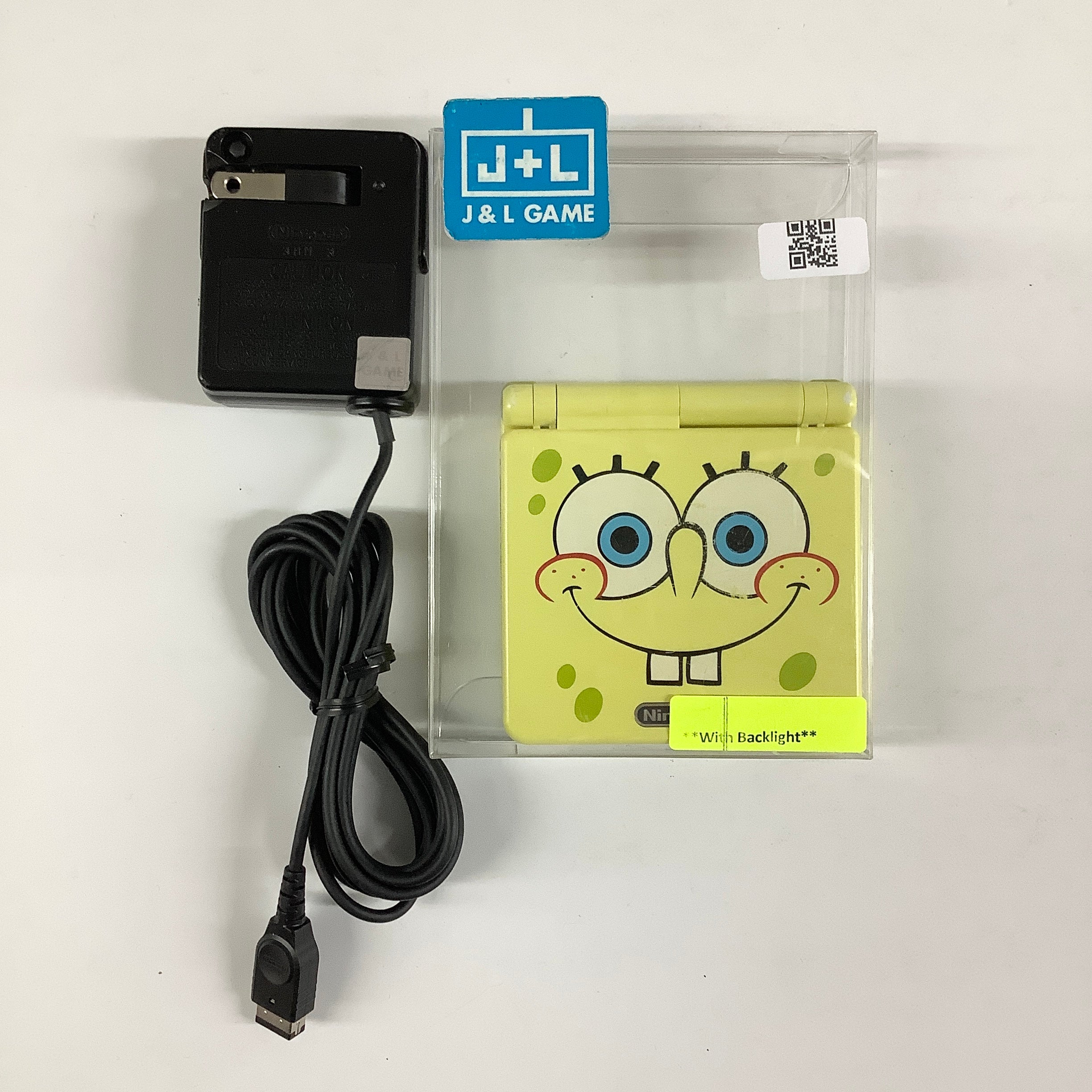 Nintendo Game Boy Advance SP Console AGS - 101 (SpongeBob SquarePants) - (GBA) Game Boy Advance SP [Pre-Owned]