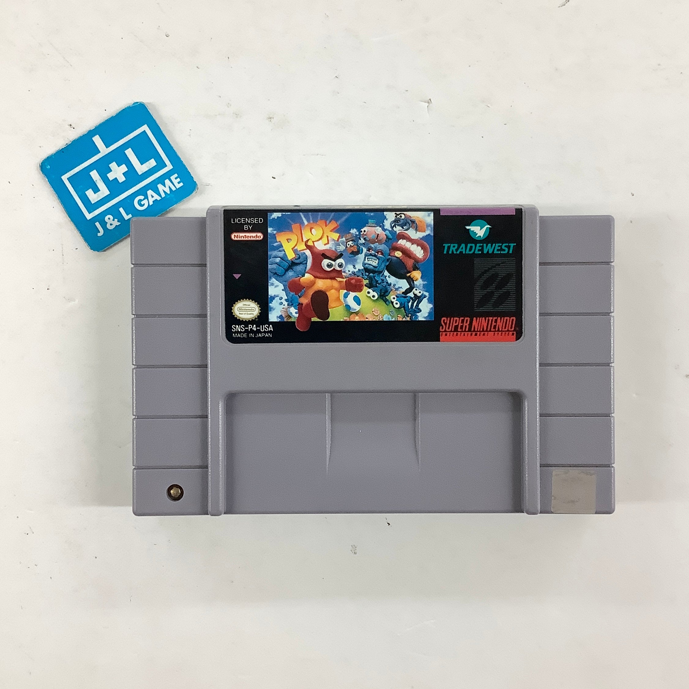 Plok - (SNES) Super Nintendo [Pre-Owned] Video Games Tradewest