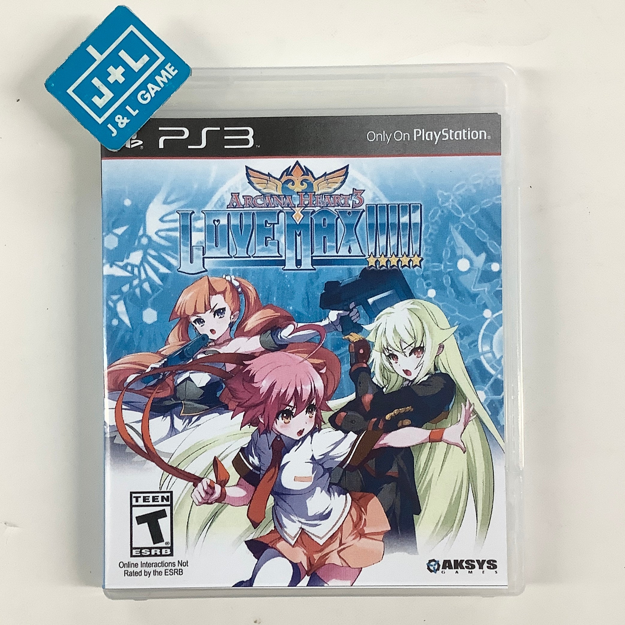 Arcana Heart 3: LOVEMAX!!!!! - (PS3) PlayStation 3 [Pre-Owned] Video Games Aksys Games