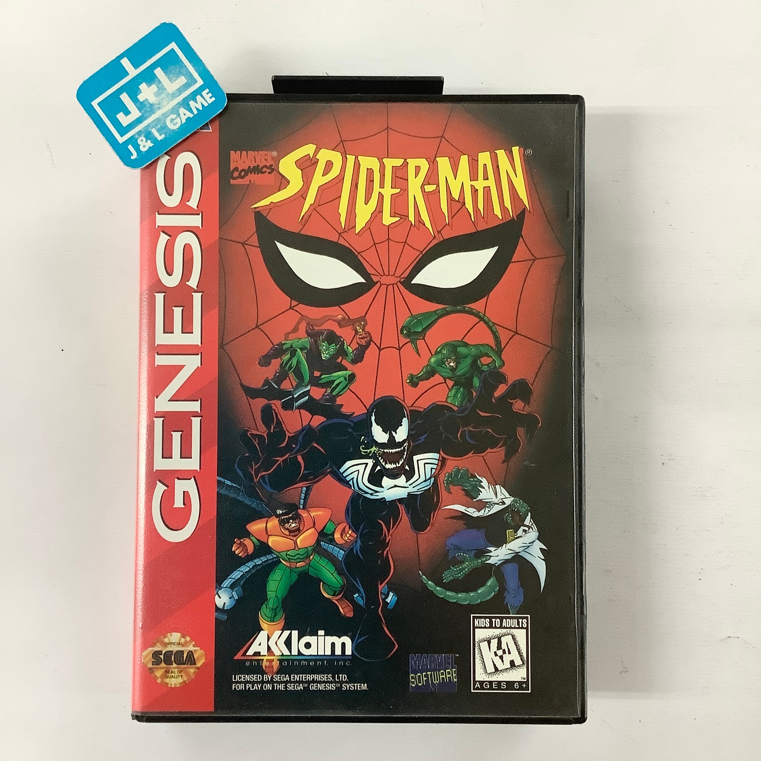 Spider-Man (Animated Series) - (SG) SEGA Genesis [Pre-Owned] Video Games Acclaim   