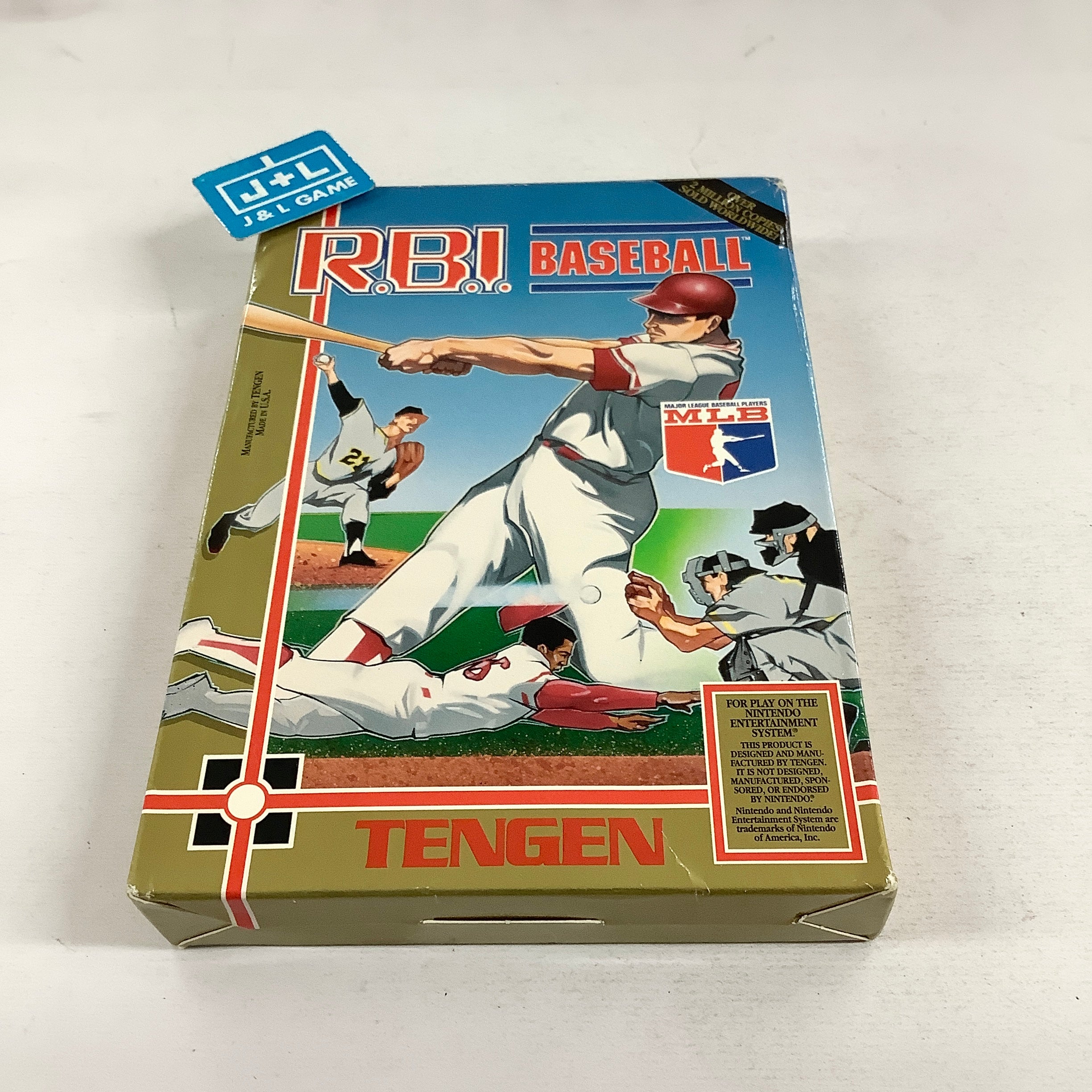 R.B.I. Baseball (Unlicensed) - (NES) Nintendo Entertainment System [Pre-Owned] Video Games Tengen