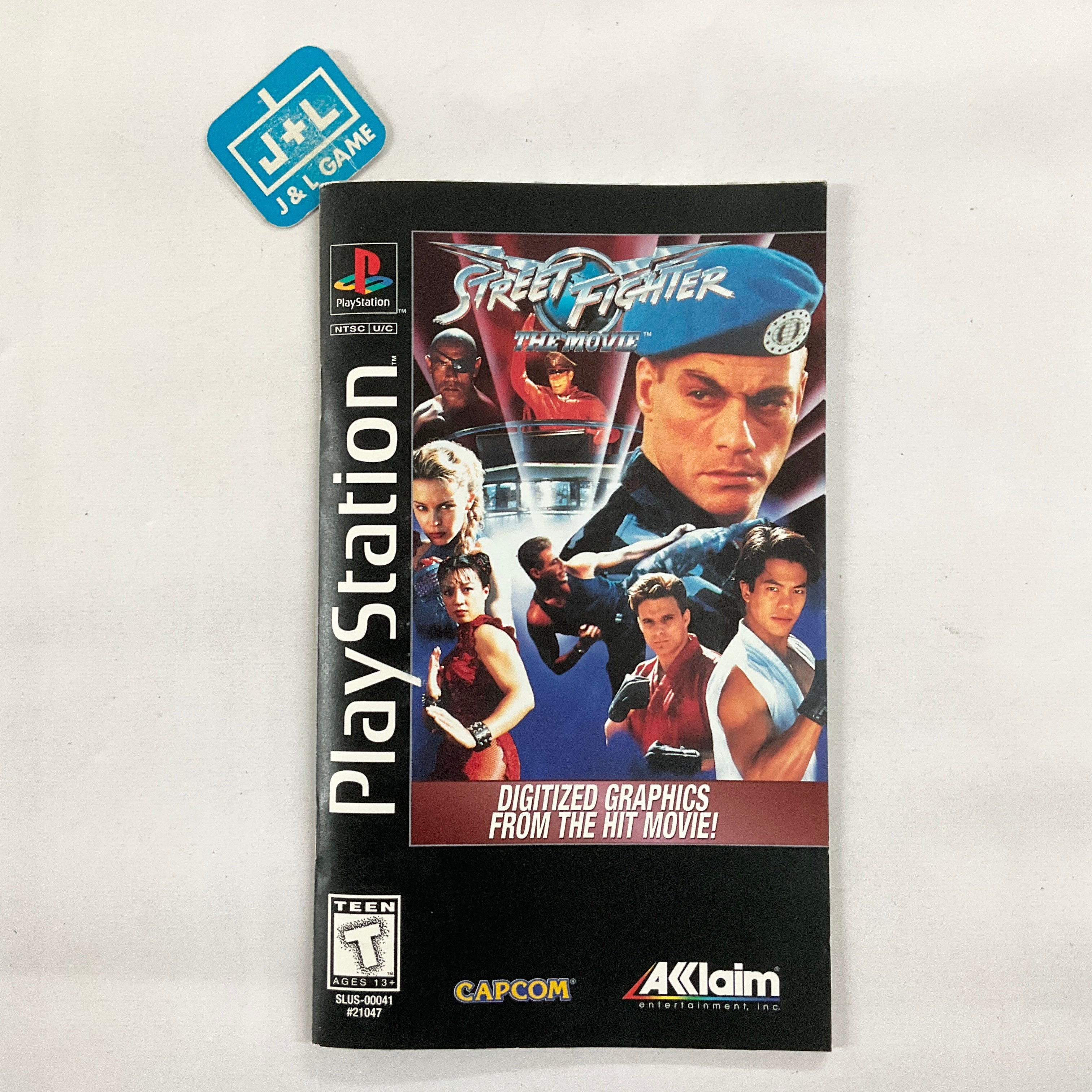 Street Fighter: The Movie (Long Box) - (PS1) PlayStation 1