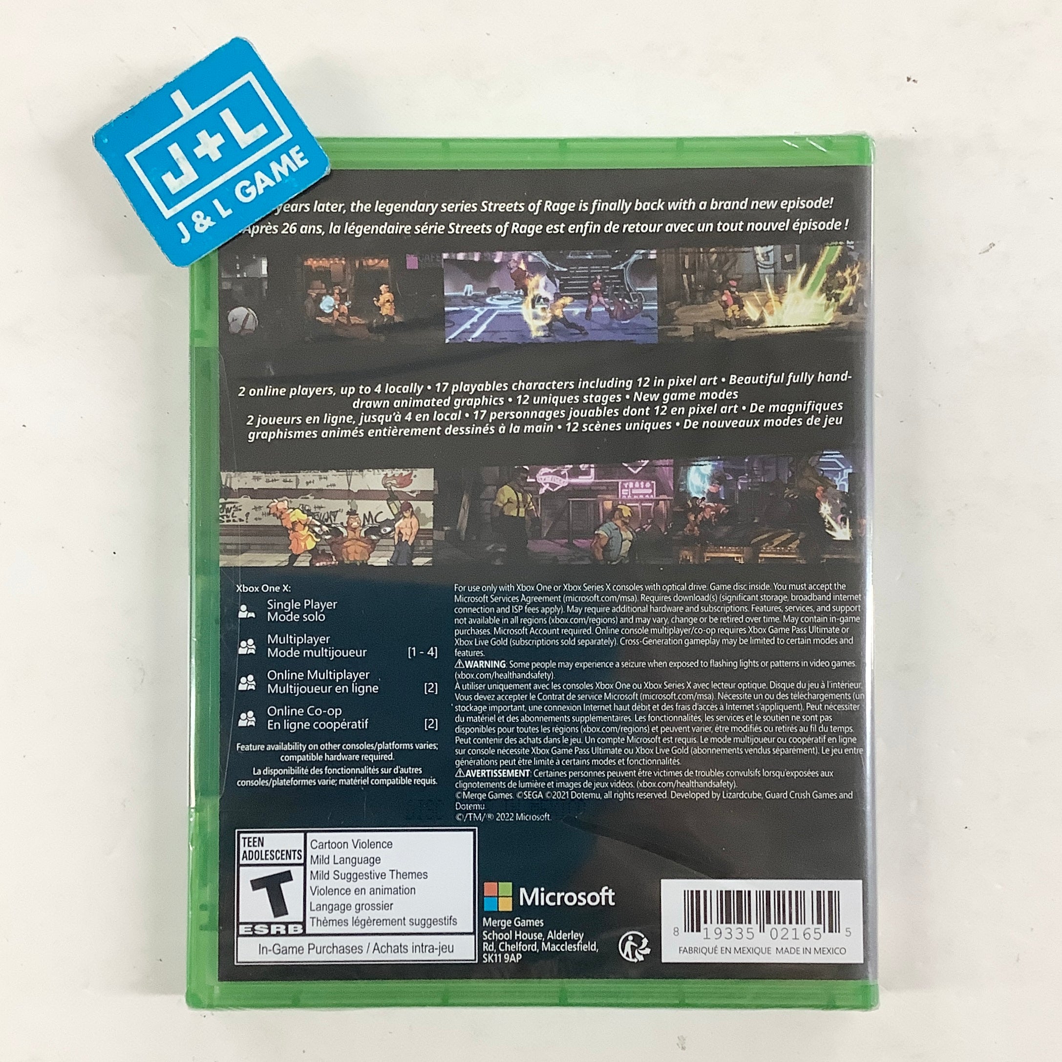 Streets of Rage 4 - (XB1) Xbox One