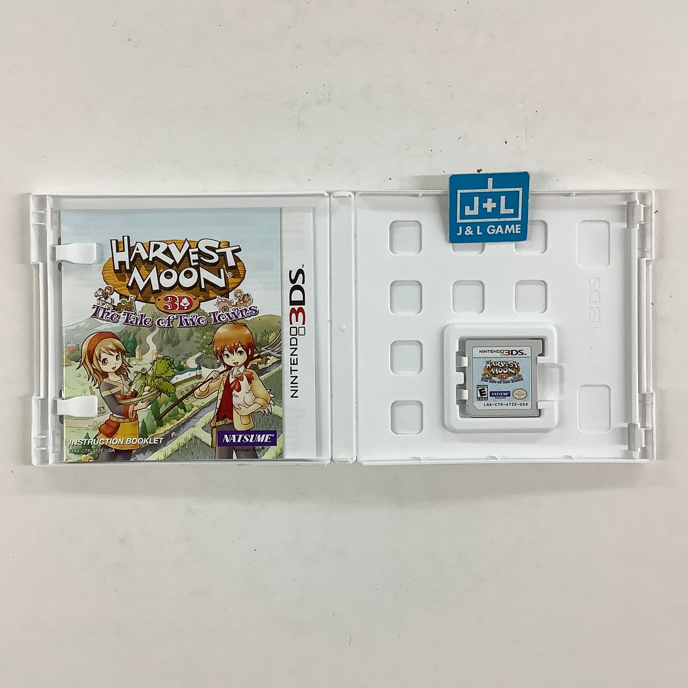 Harvest Moon 3D: The Tale of Two Towns - Nintendo 3DS [Pre-Owned] Video Games Natsume